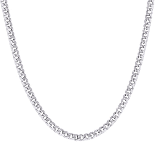 925 Silver Hollow Miami Cuban Chain 5.2mm