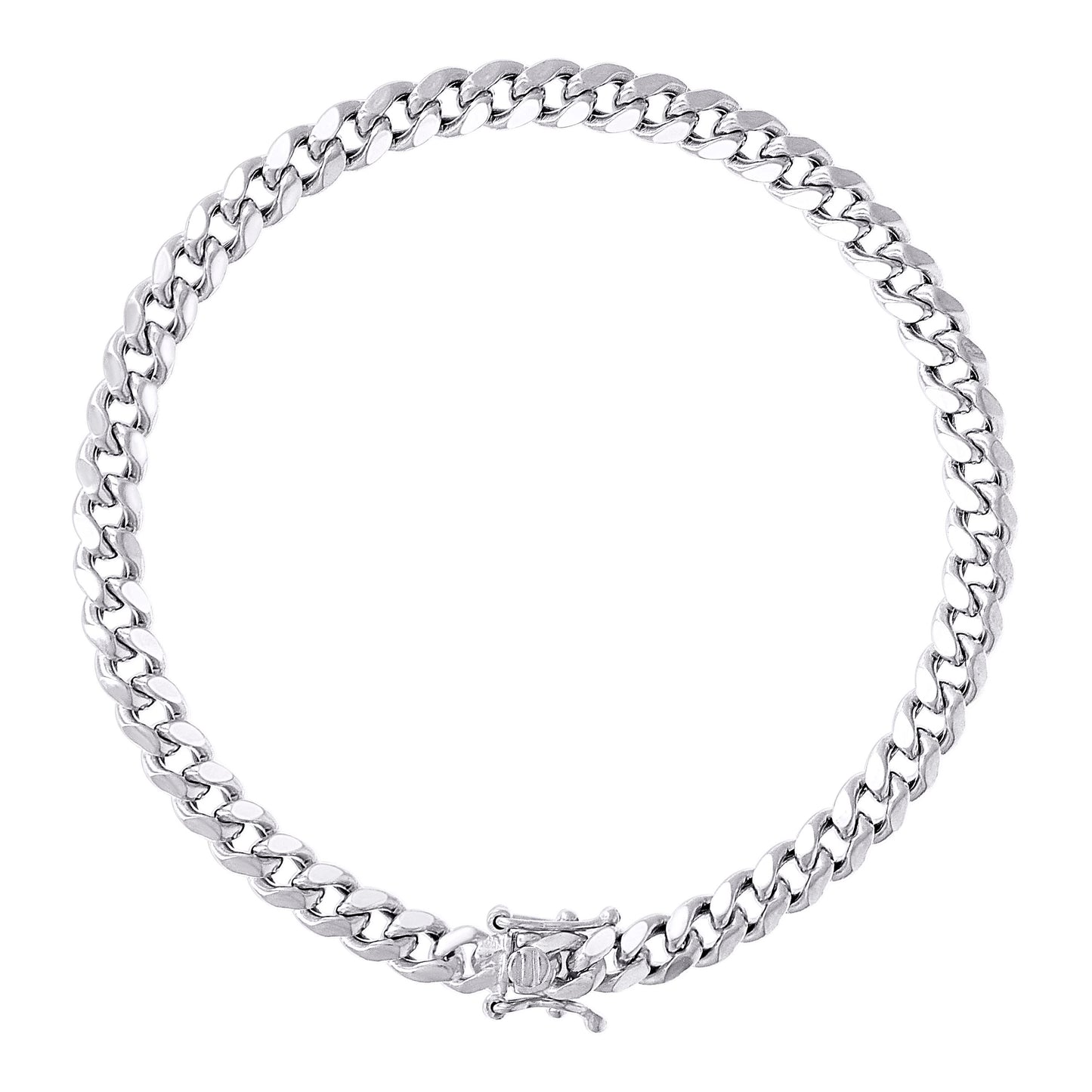 925 Silver Hollow Miami Cuban Chain 5.2mm