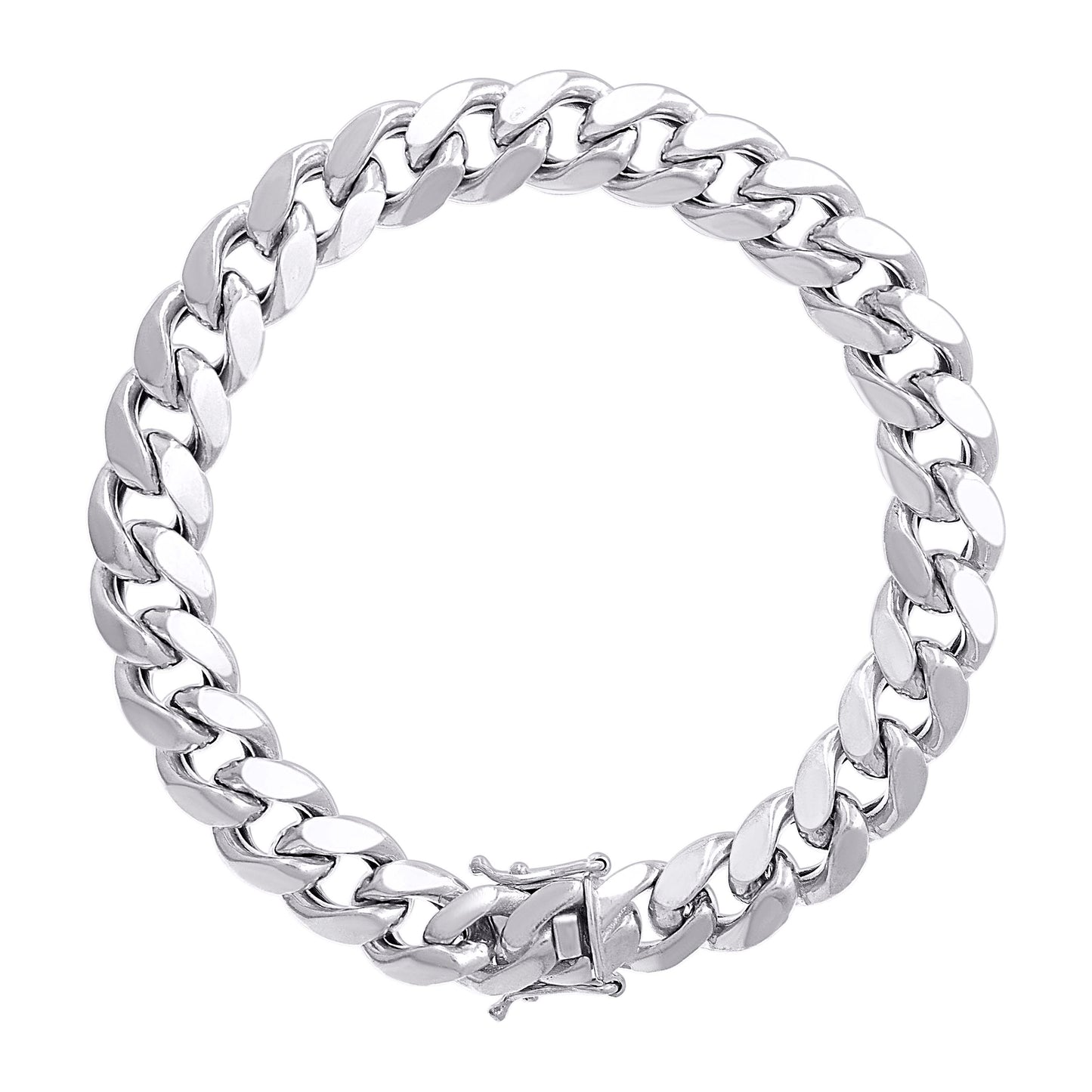 925 Silver Hollow Miami Cuban Chain 11mm