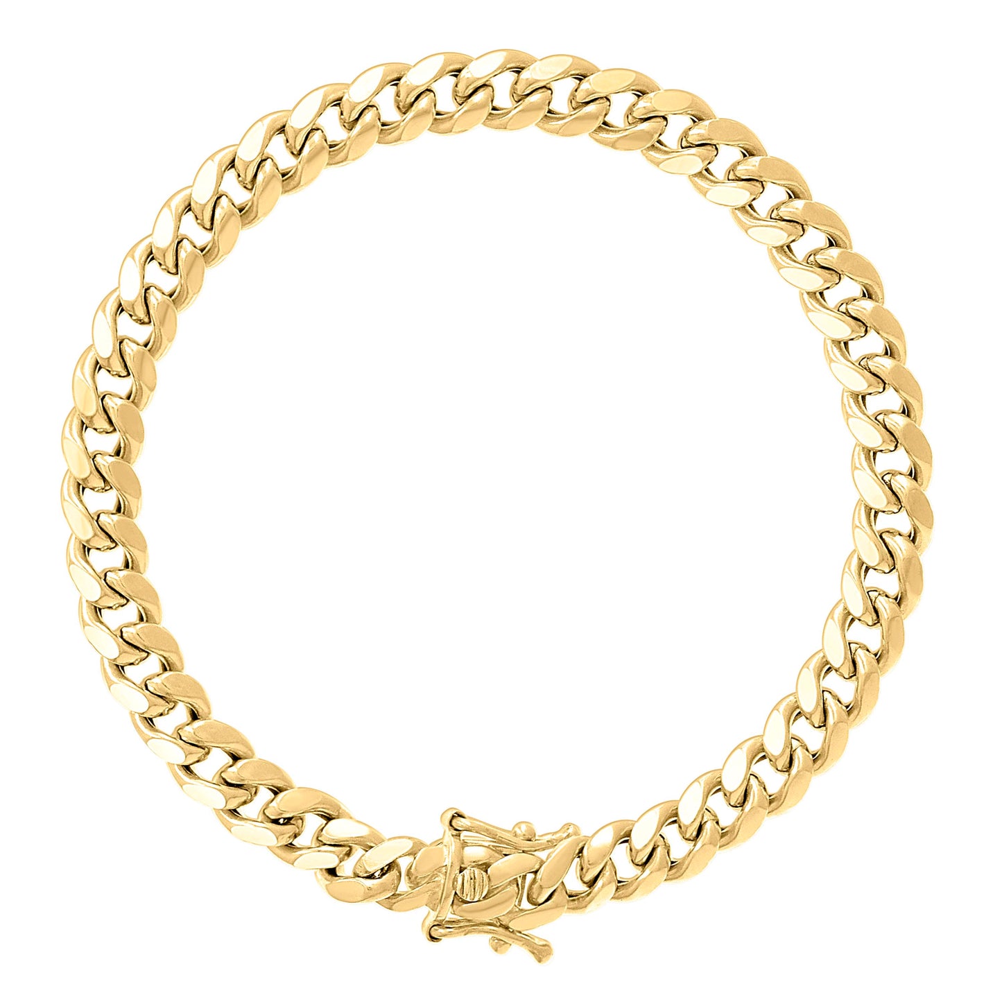 925 Silver Hollow Miami Cuban Chain 6.3mm