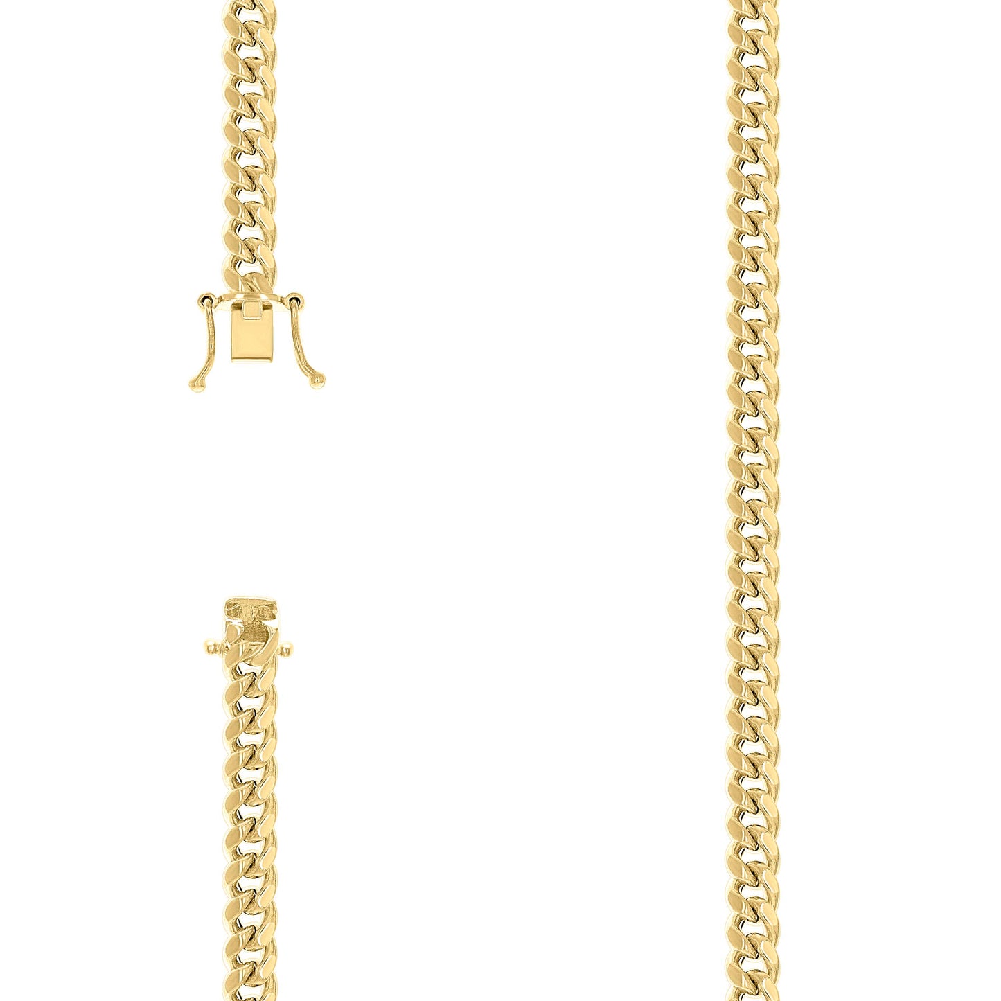 925 Silver Hollow Miami Cuban Chain 6.3mm