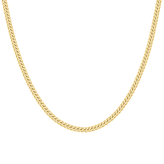 925 Silver Solid Miami Cuban Chain 4.1mm