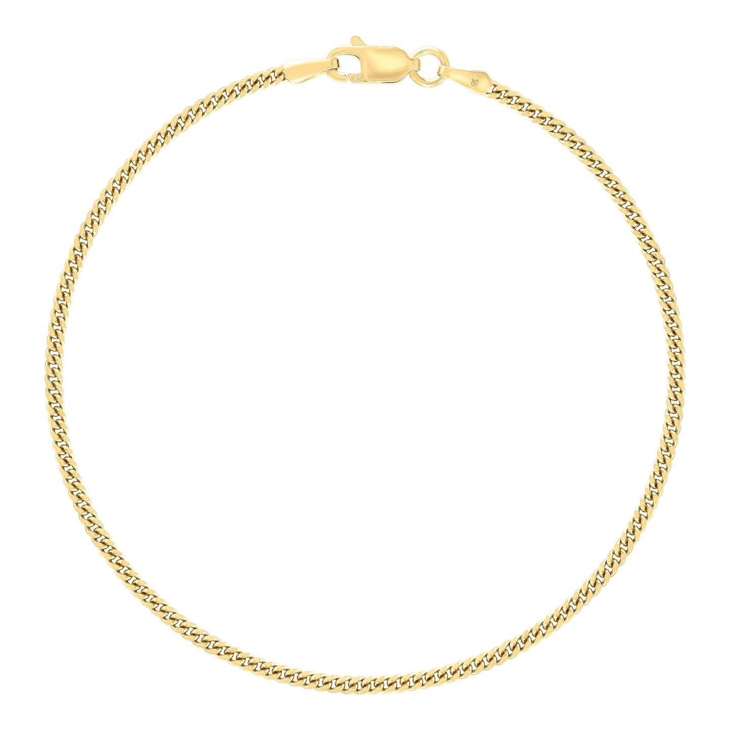 925 Silver Solid Miami Cuban Chain 2mm