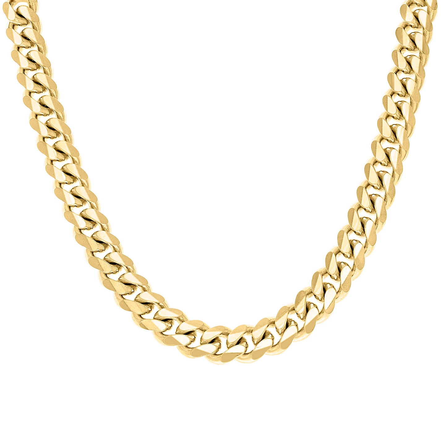 925 Silver Solid Miami Cuban Chain 11.8mm
