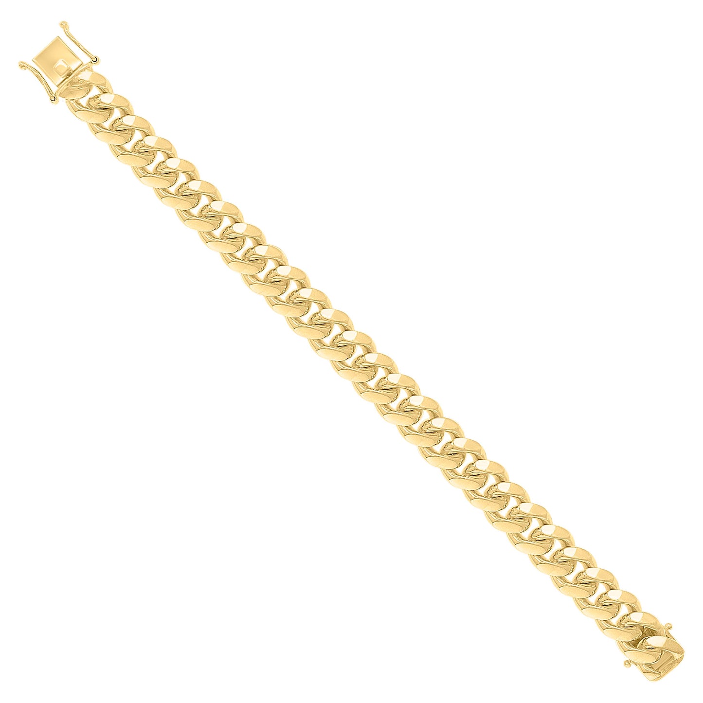 925 Silver Solid Miami Cuban Chain 11.8mm