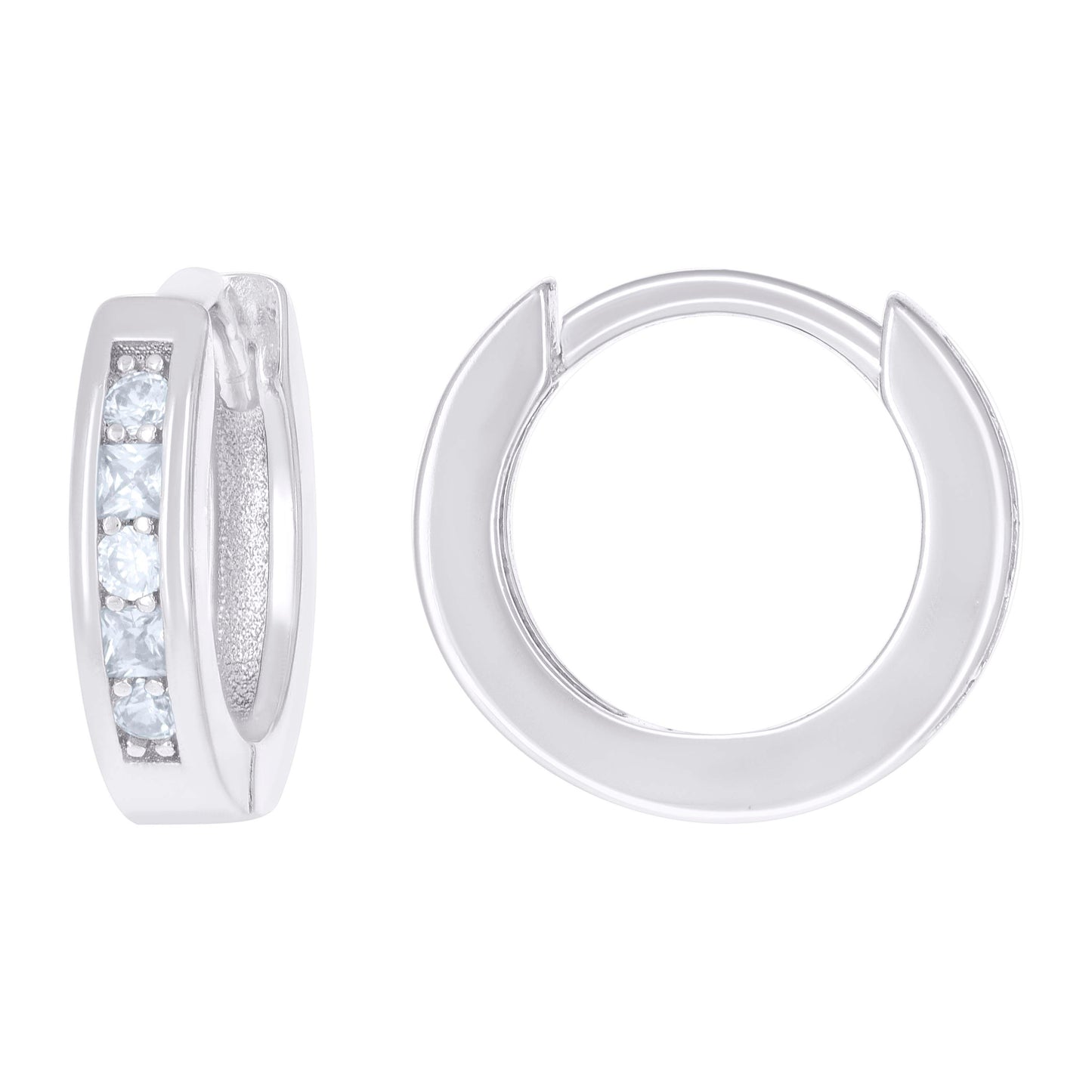 925 Sterling Silver Cz Earrings