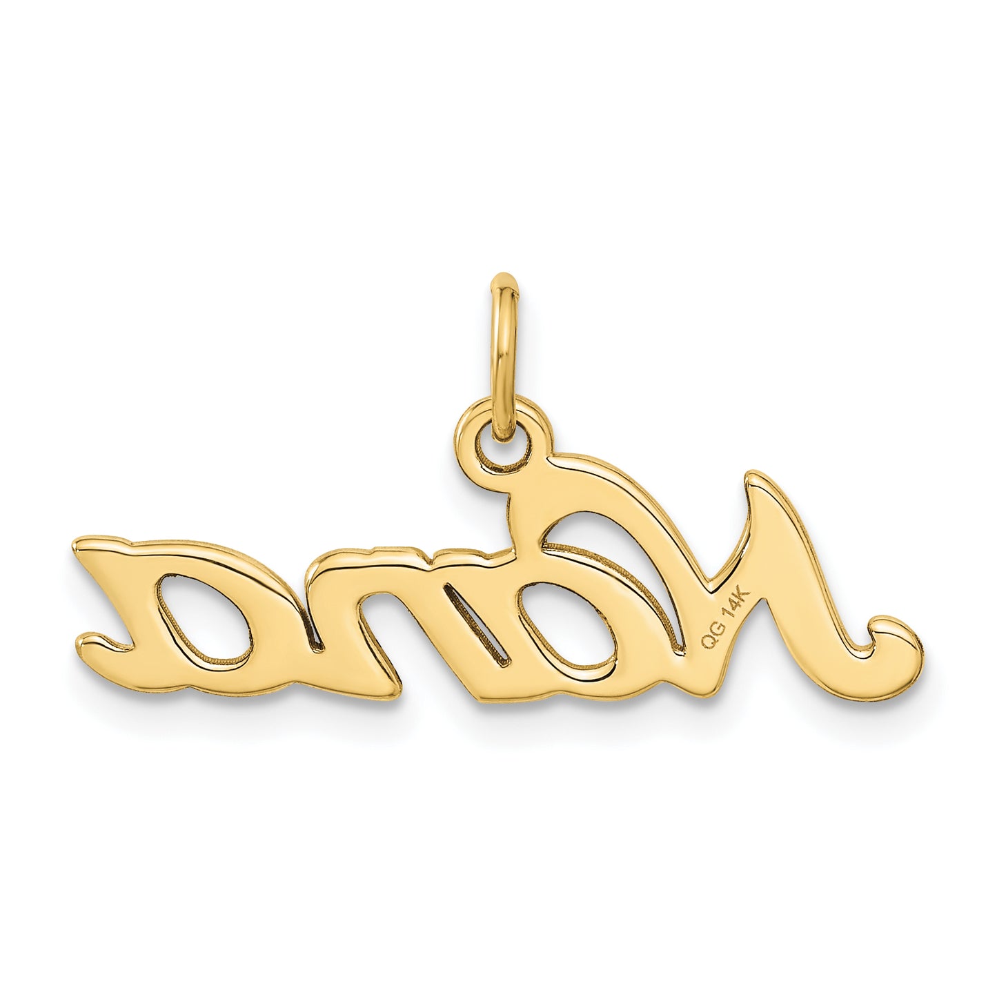 10K Satin NANA Charm