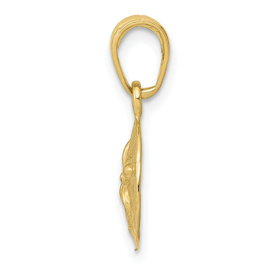 10k Sand Dollar Pendant