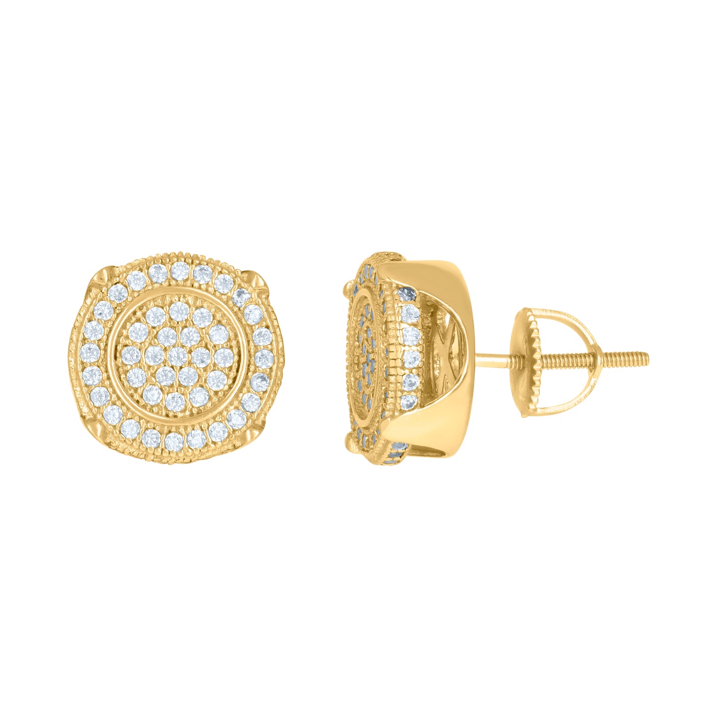 925 Sterling Silver Cz Earrings