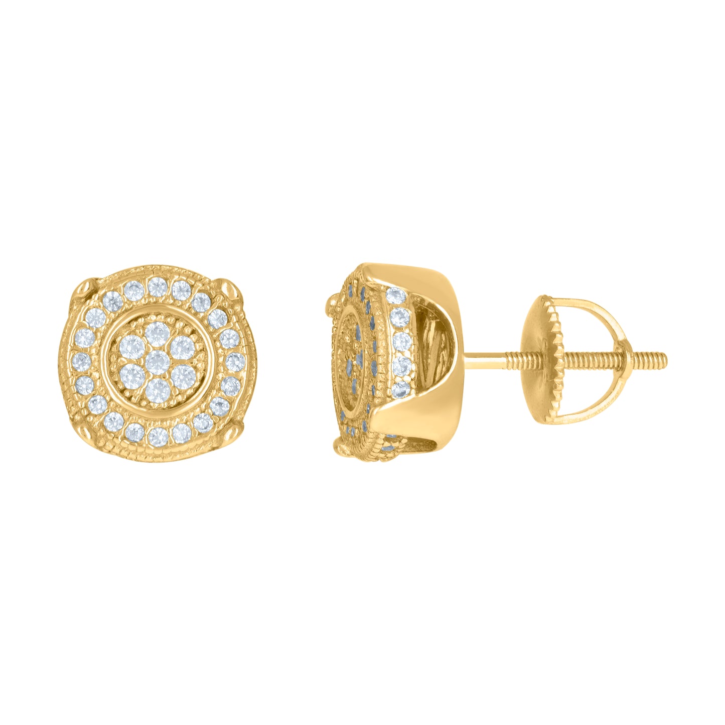 925 Sterling Silver Cz Earrings