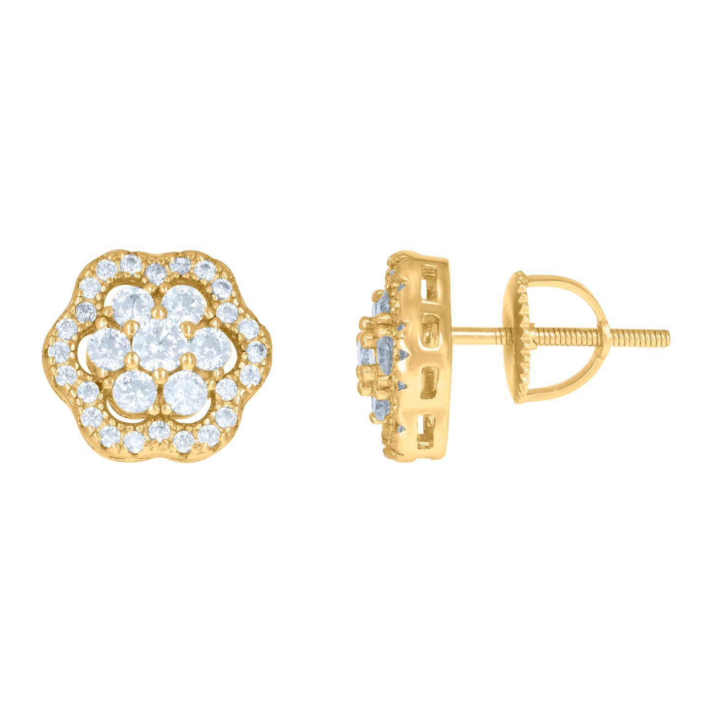 925 Sterling Silver Cz Earrings
