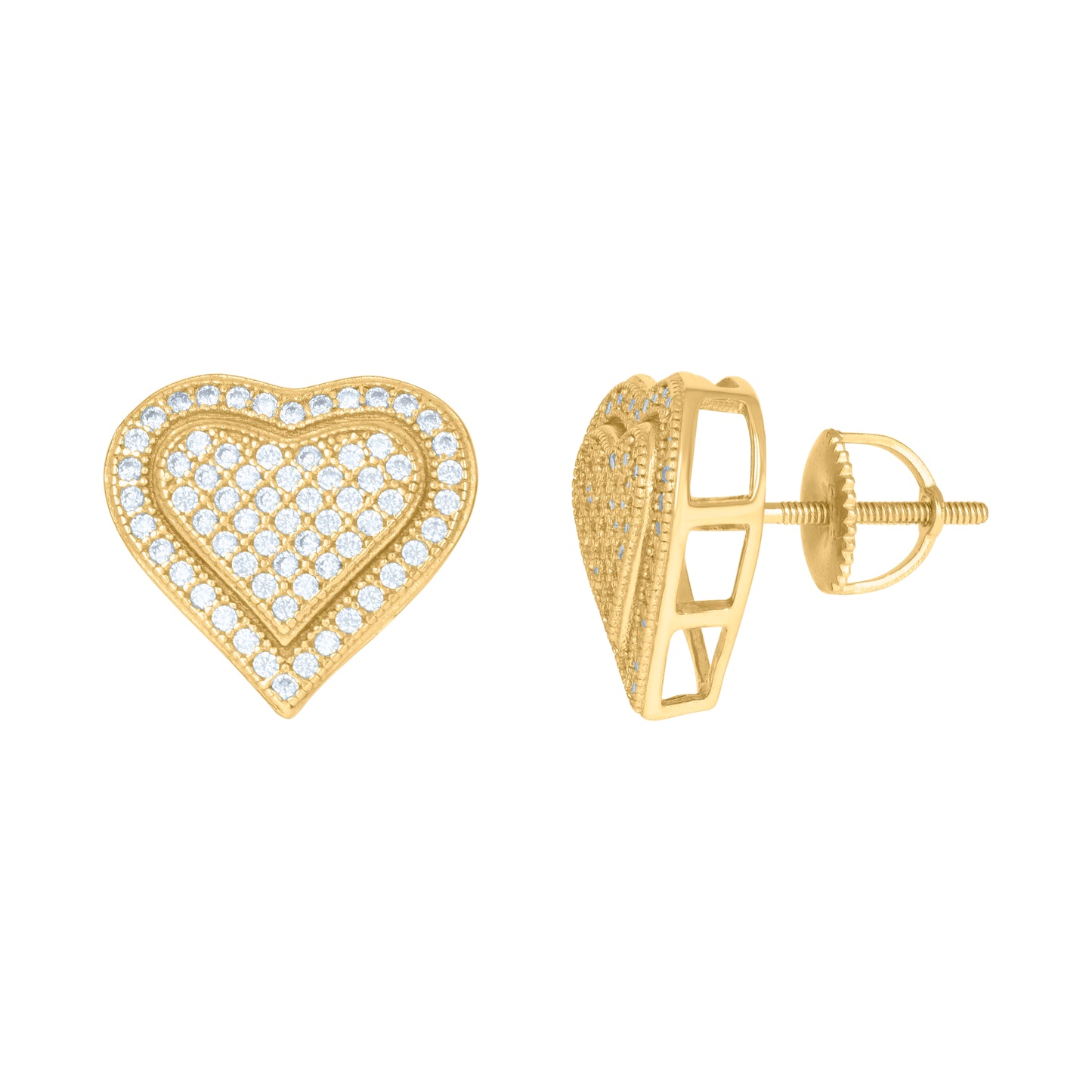 925 Sterling Silver Cz Earrings