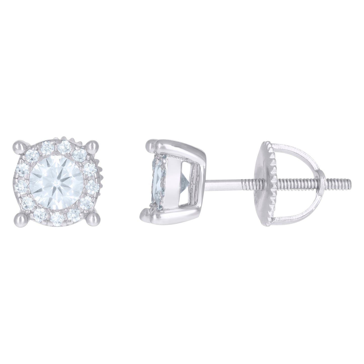 925 Sterling Silver Cz Earrings