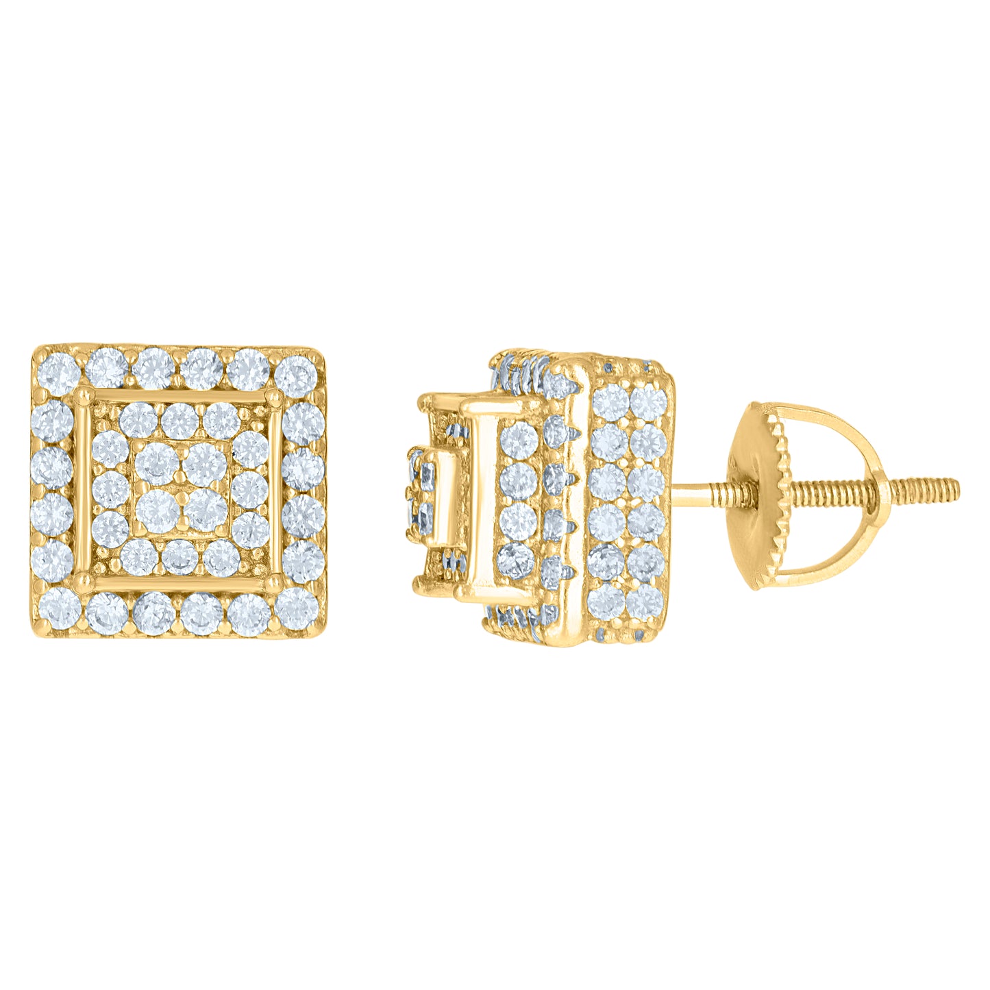 925 Sterling Silver Cz Earrings