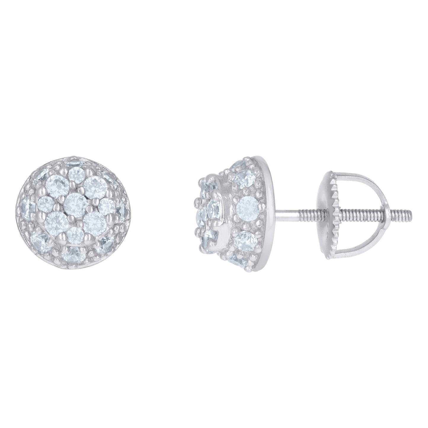 925 Sterling Silver Cz Earrings