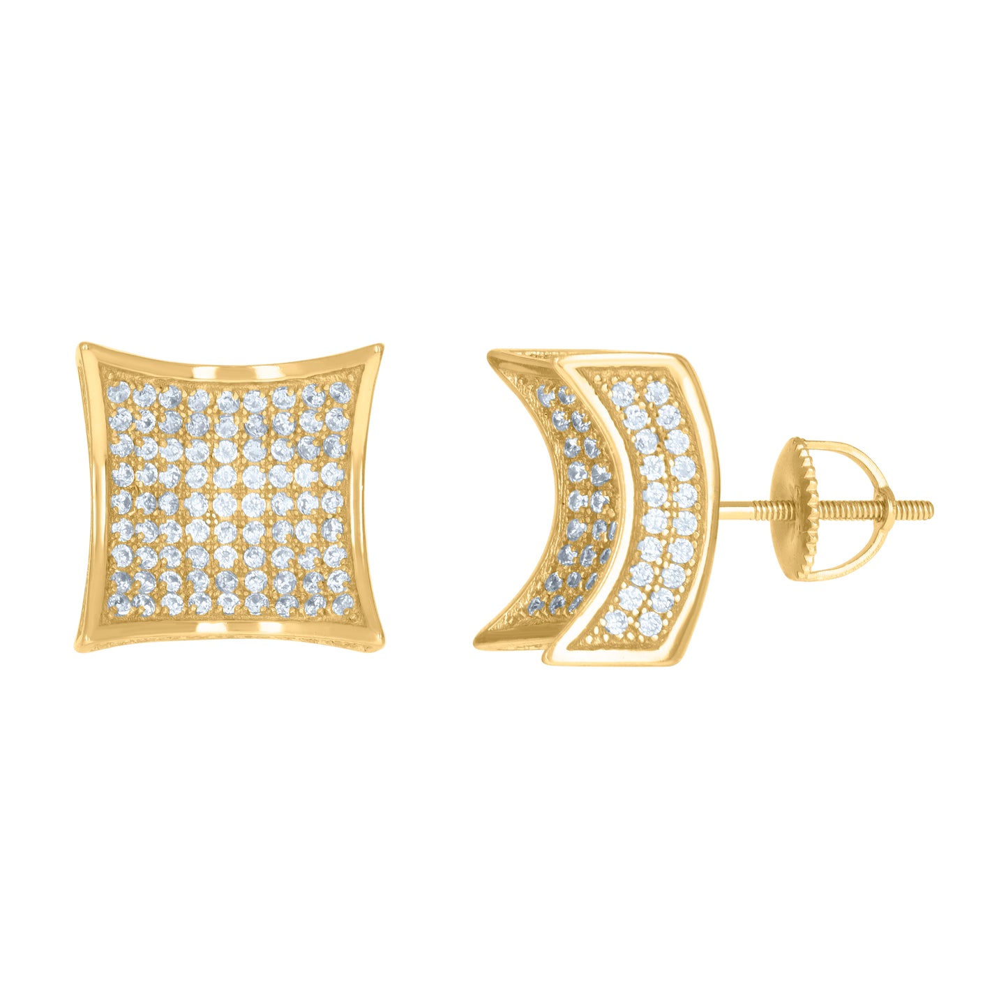 925 Sterling Silver Cz Earrings