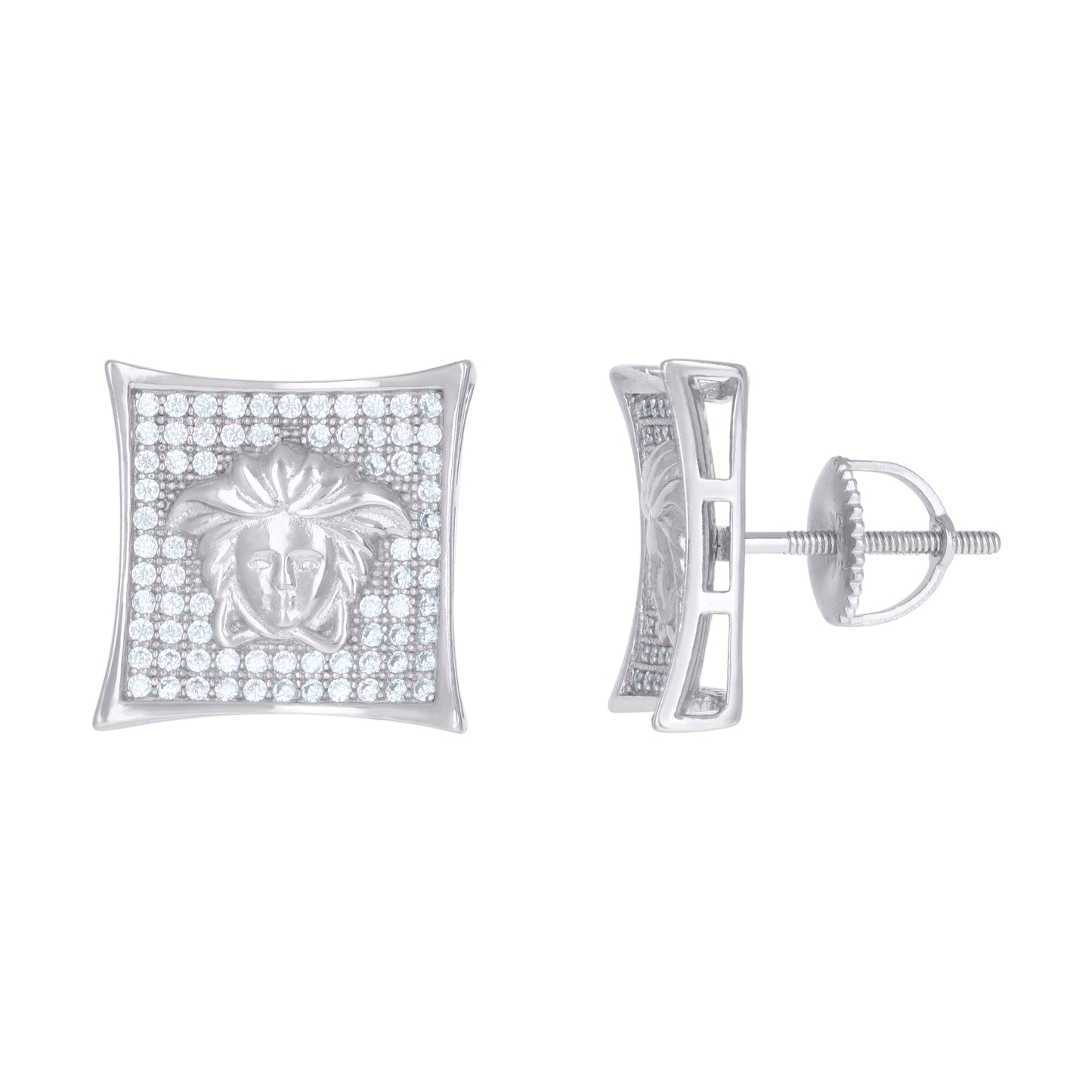 925 Sterling Silver Cz Earrings