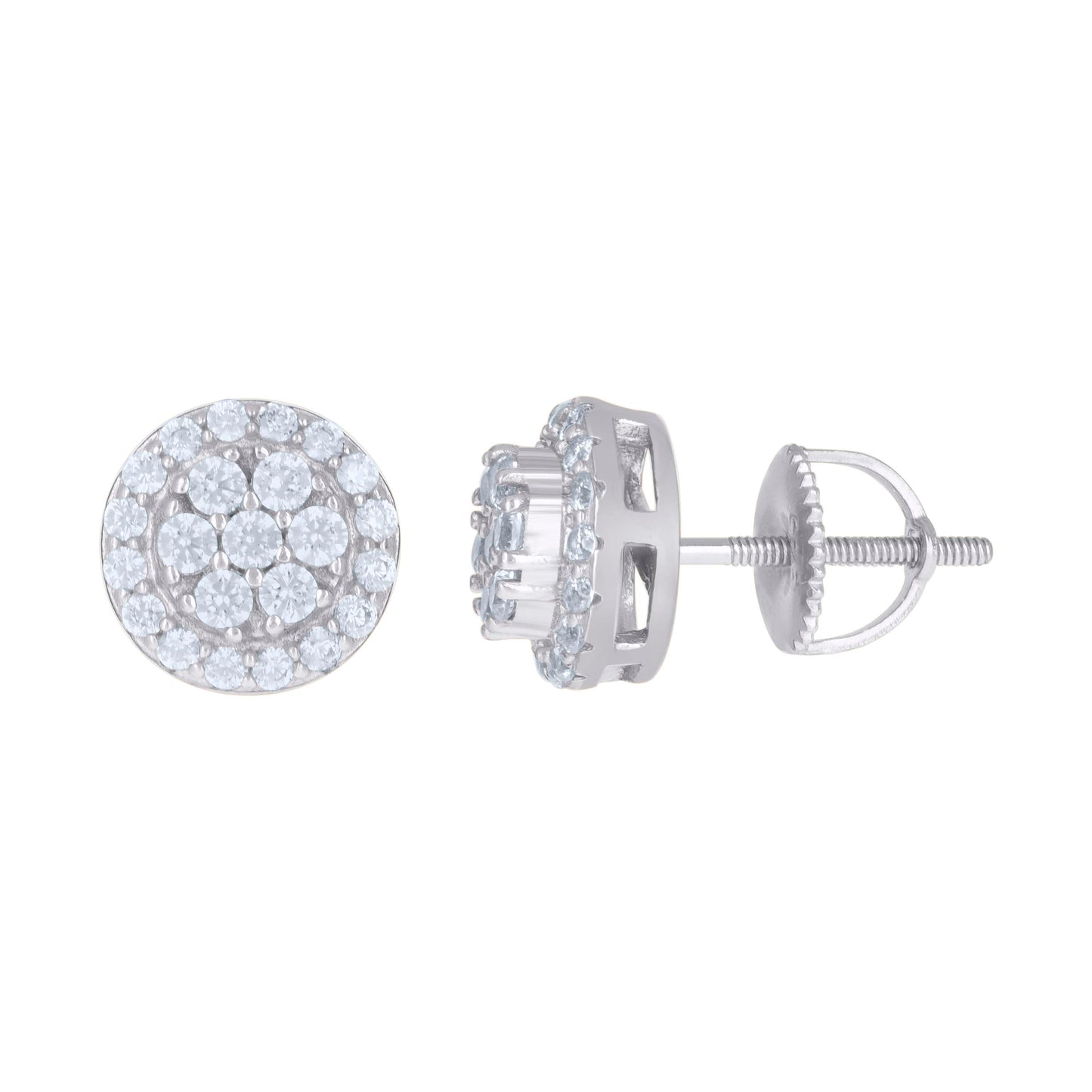 925 Sterling Silver Cz Earrings
