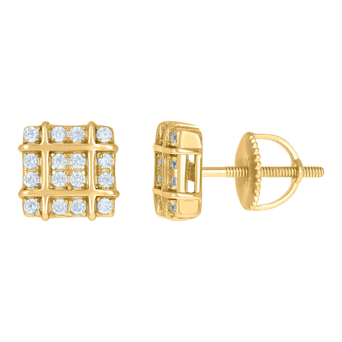 925 Sterling Silver Cz Earrings