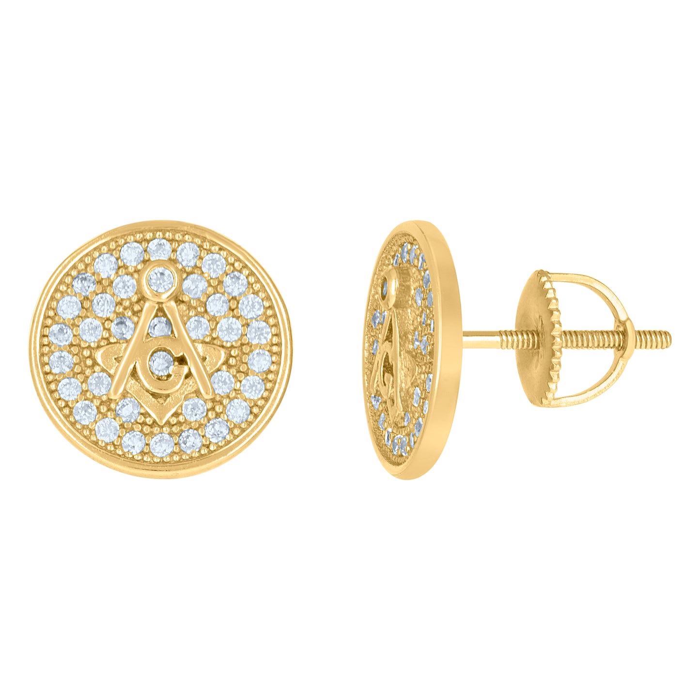 925 Sterling Silver Cz Earrings