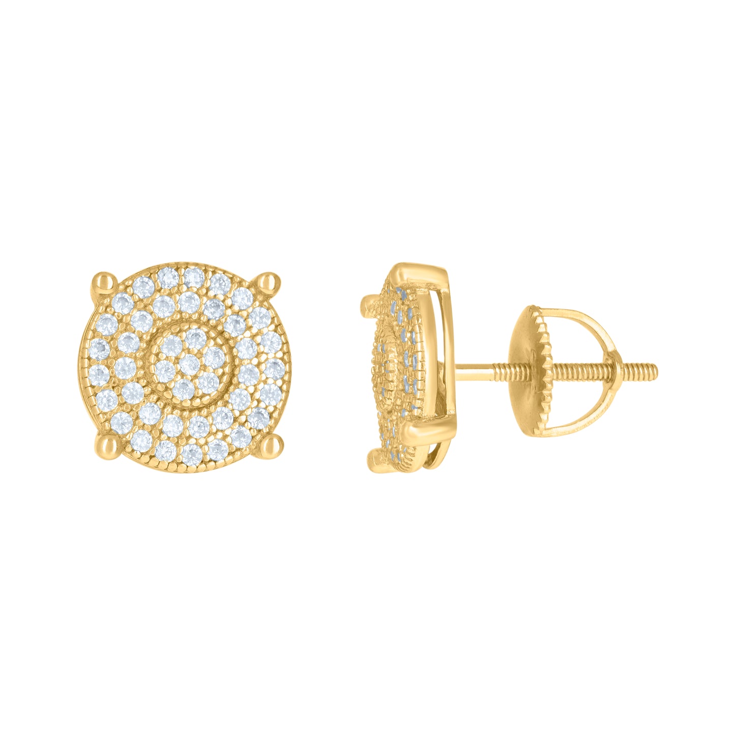 925 Sterling Silver Cz Earrings