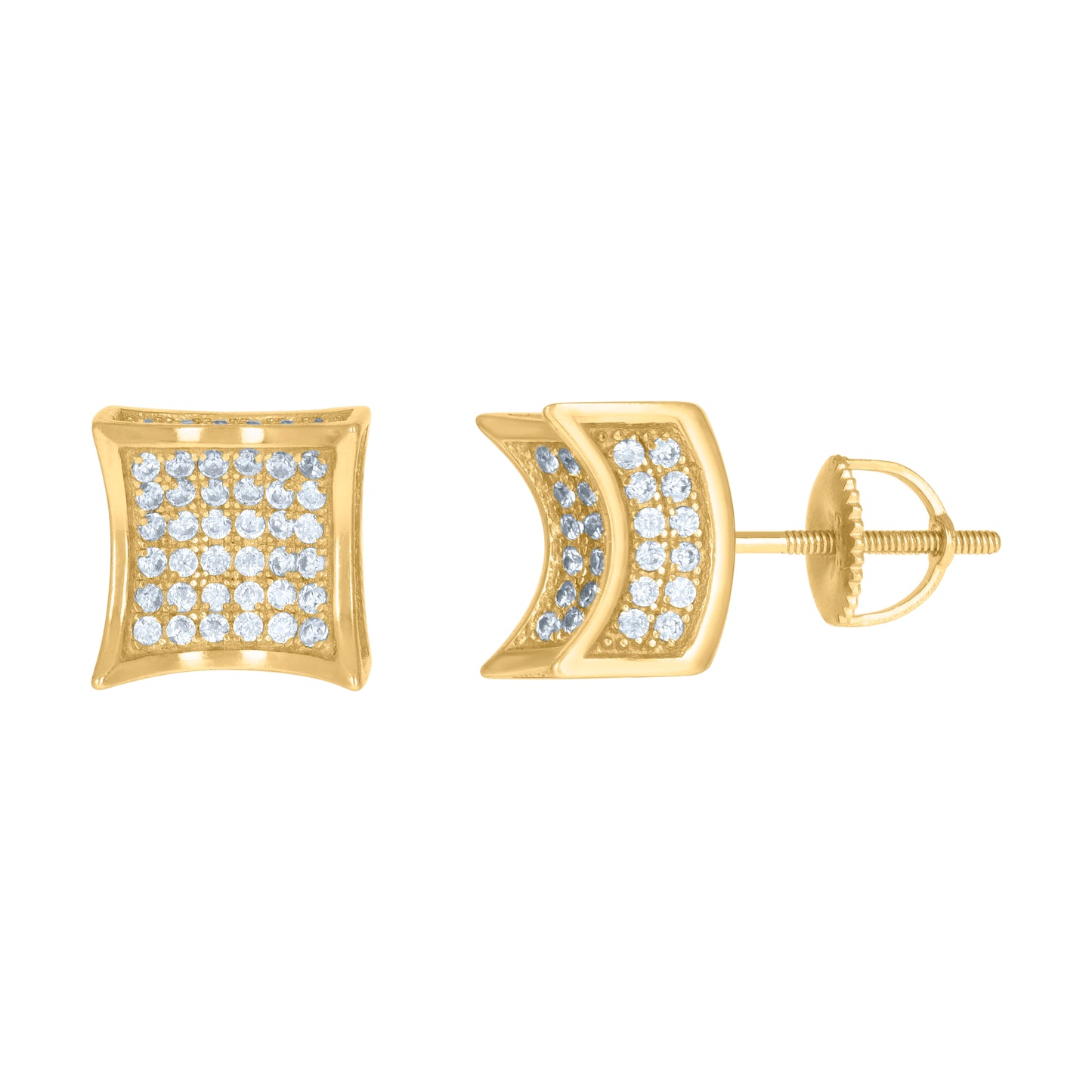 925 Sterling Silver Cz Earrings