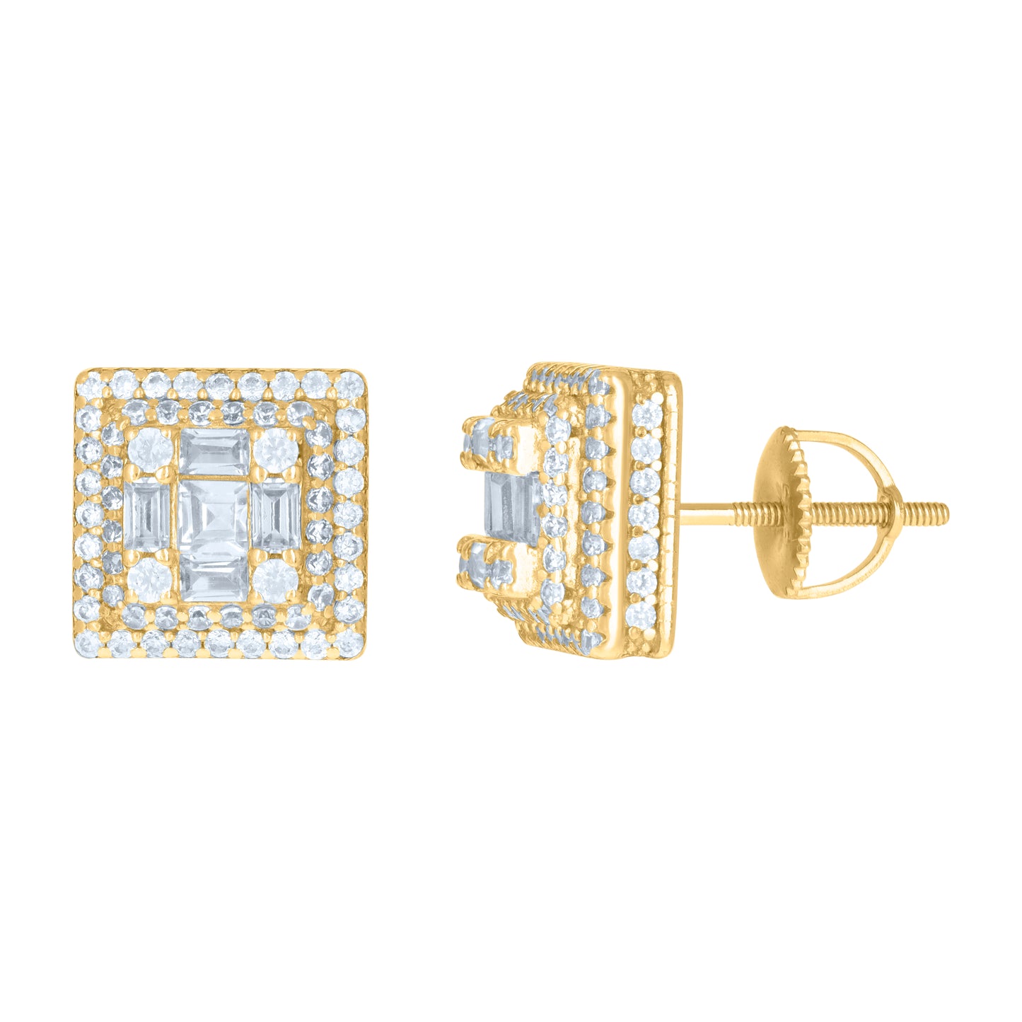 925 Sterling Silver Cz Earrings