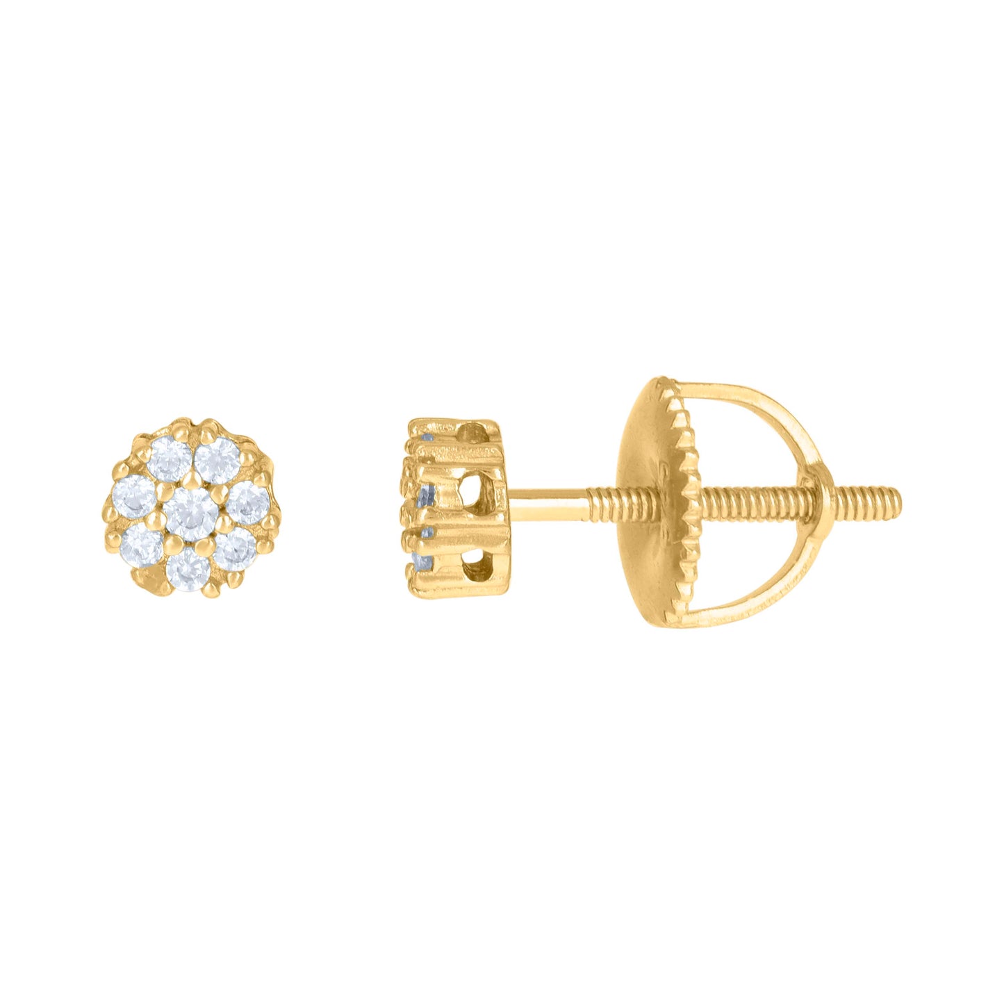925 Sterling Silver Cz Earrings