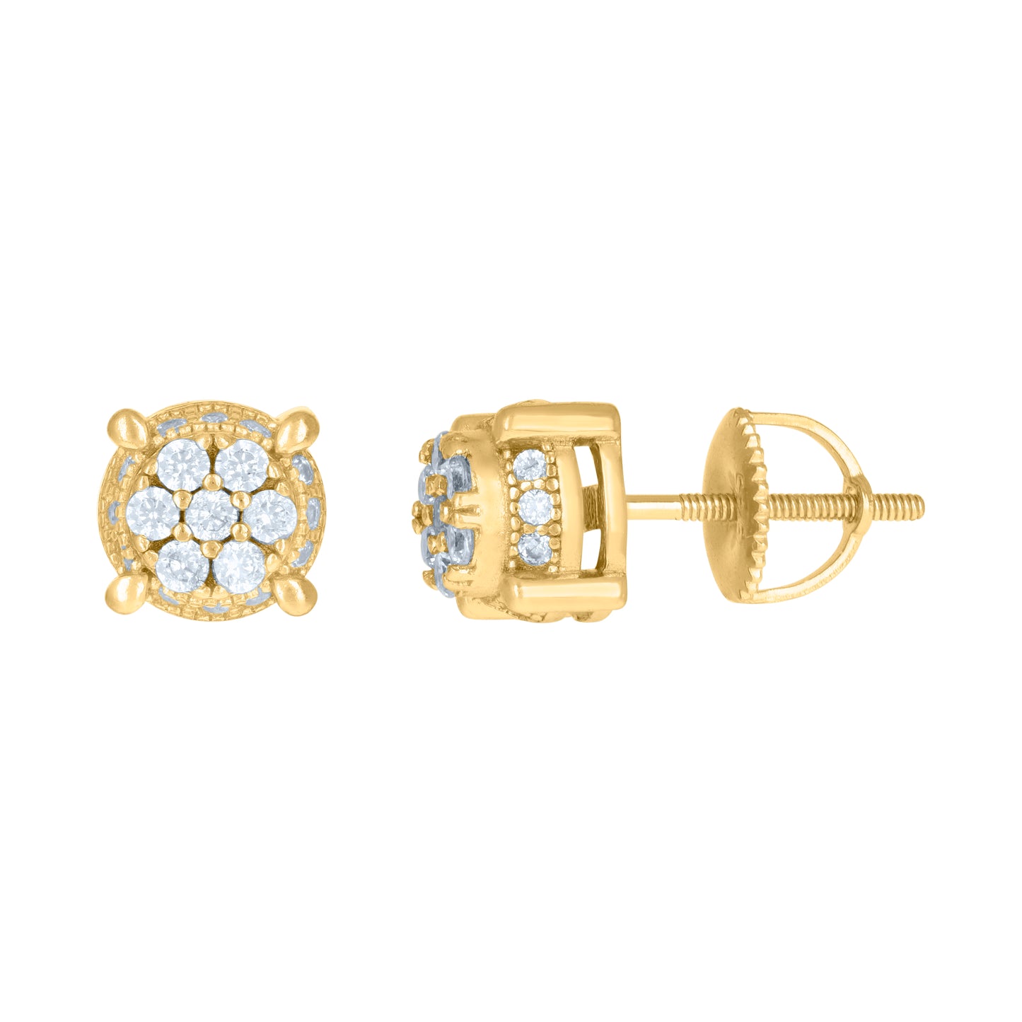 925 Sterling Silver Cz Earrings