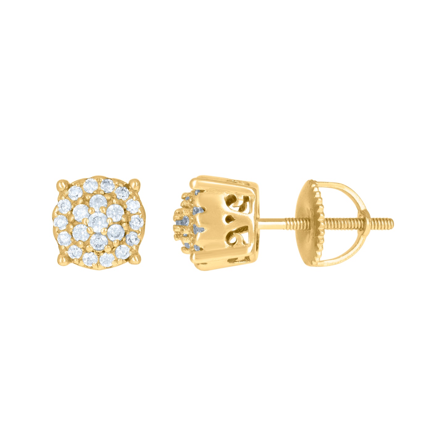 925 Sterling Silver Cz Earrings