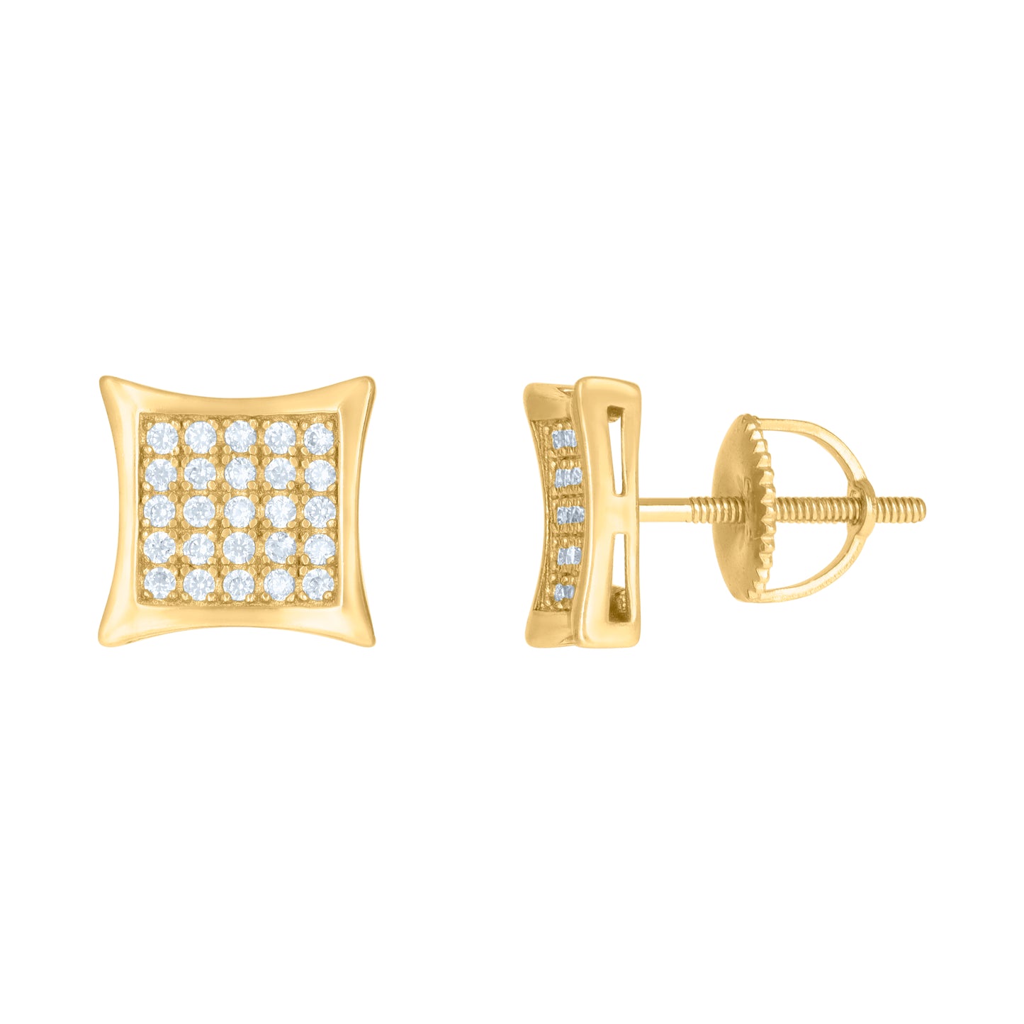 925 Sterling Silver Cz Earrings