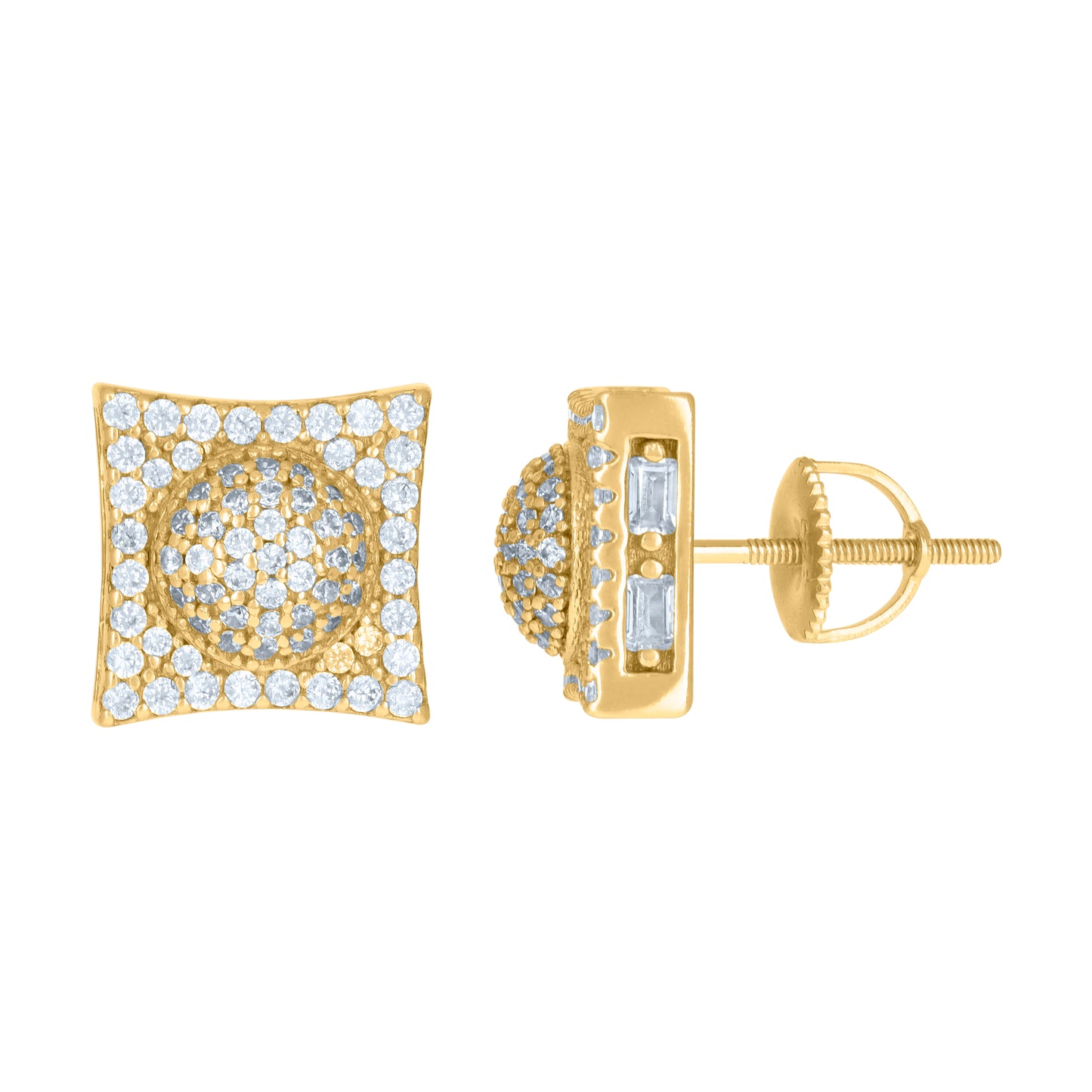 925 Sterling Silver Cz Earrings