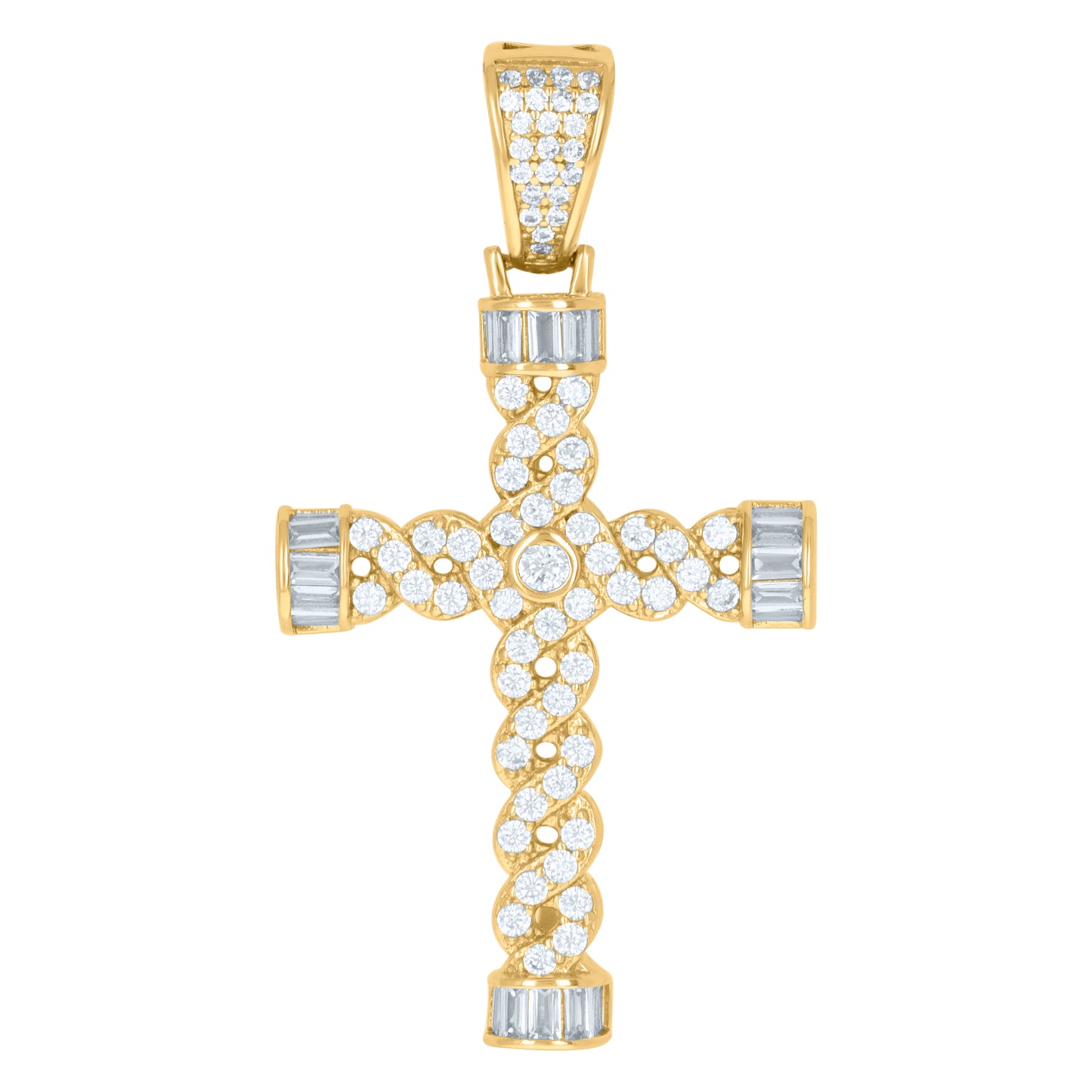 925 Sterling Silver Cz Pendant