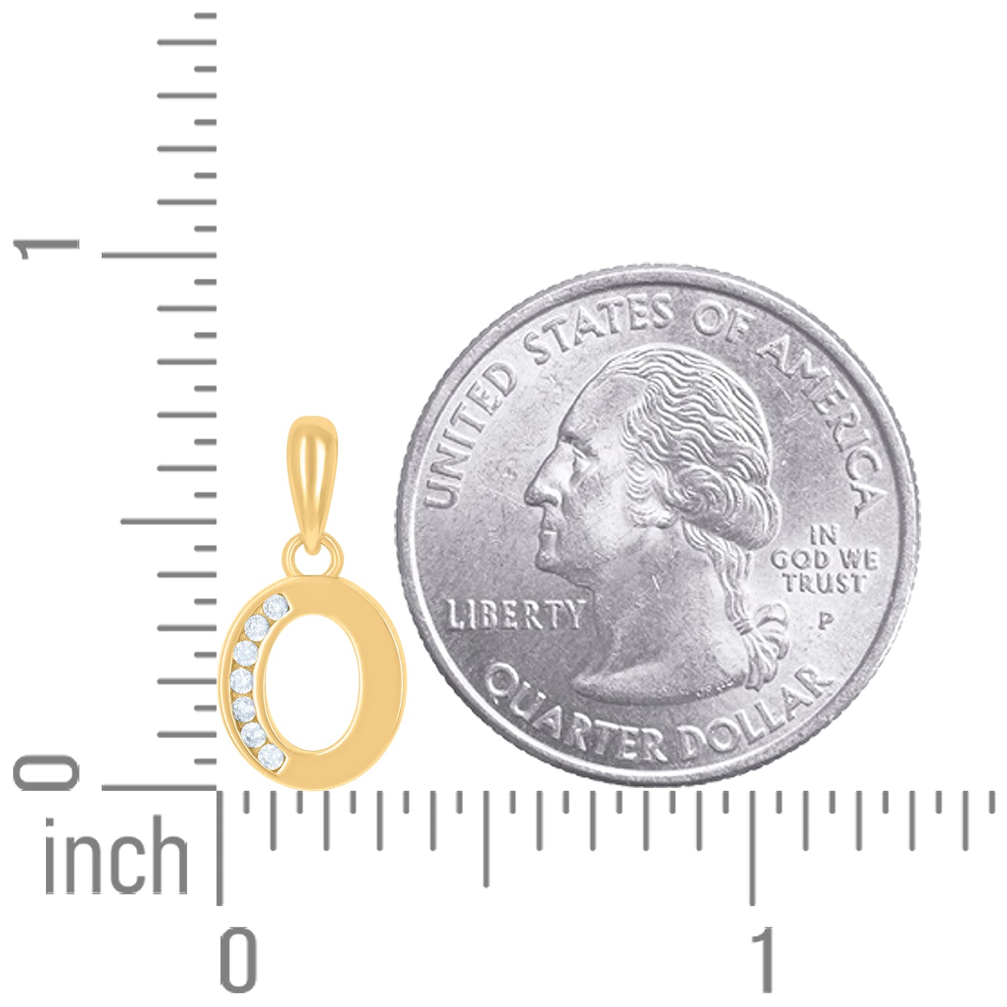 925 Sterling Silver Initial"O"