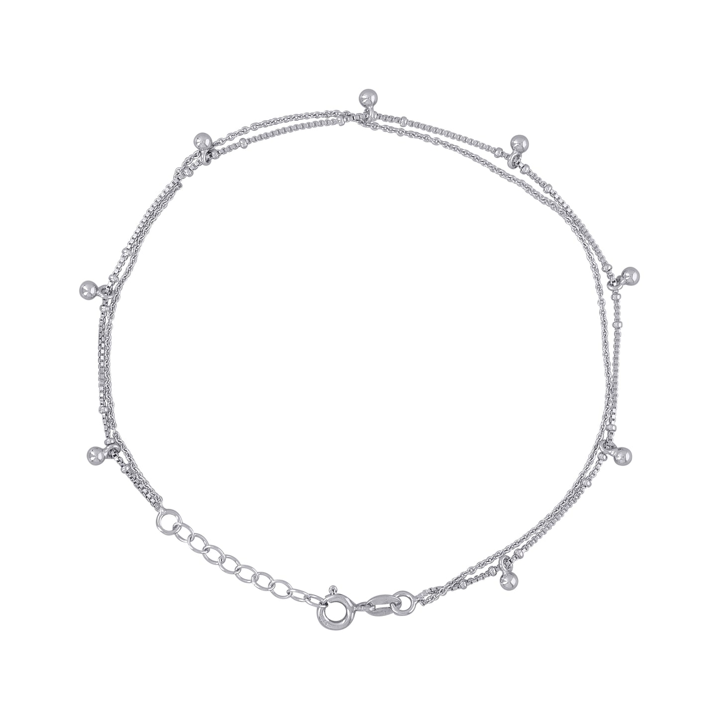 925 Sterling Silver Anklet