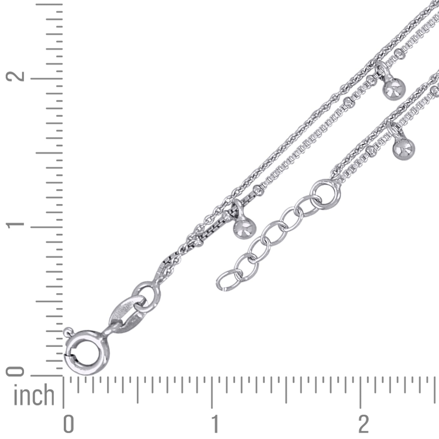 925 Sterling Silver Anklet