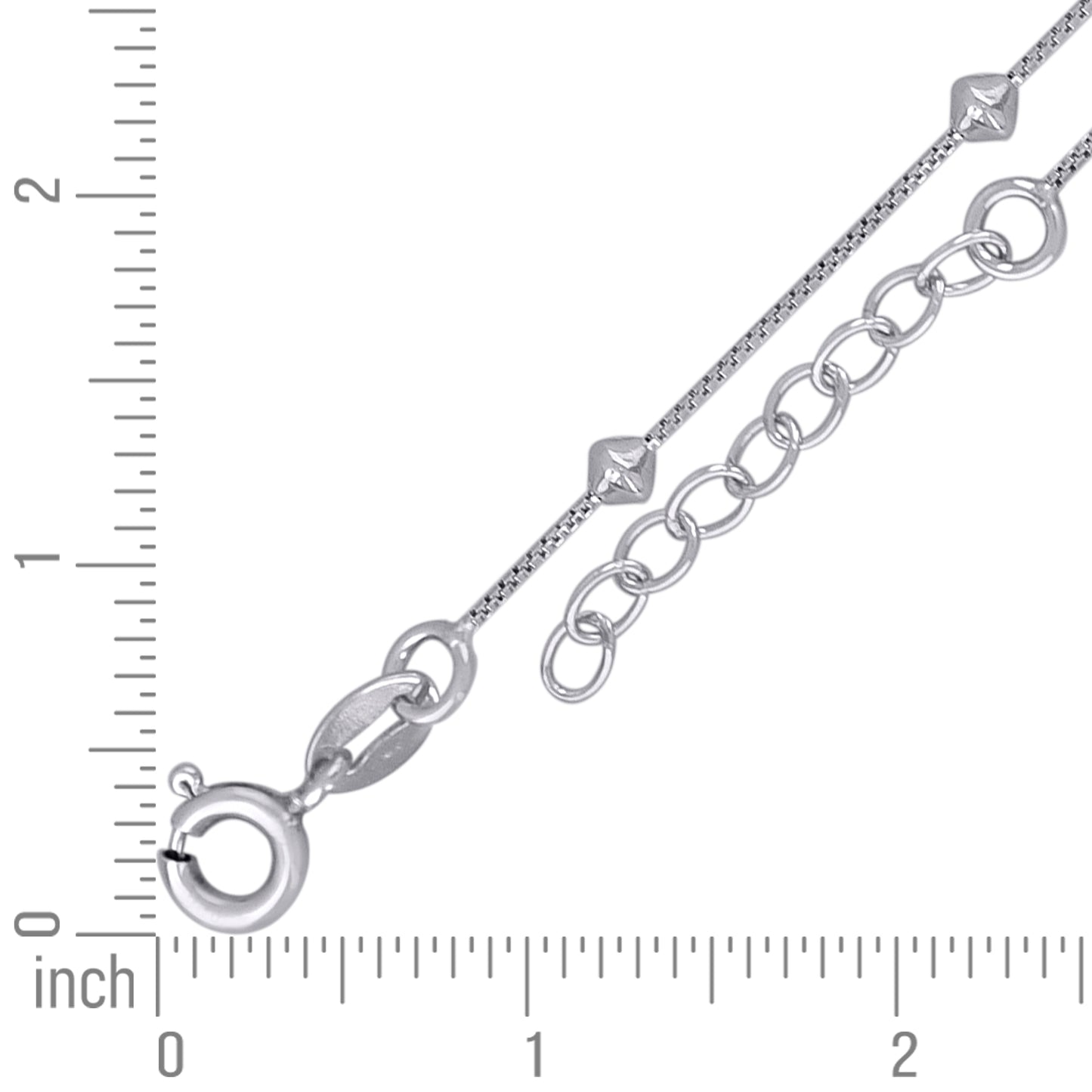 925 Sterling Silver Anklet