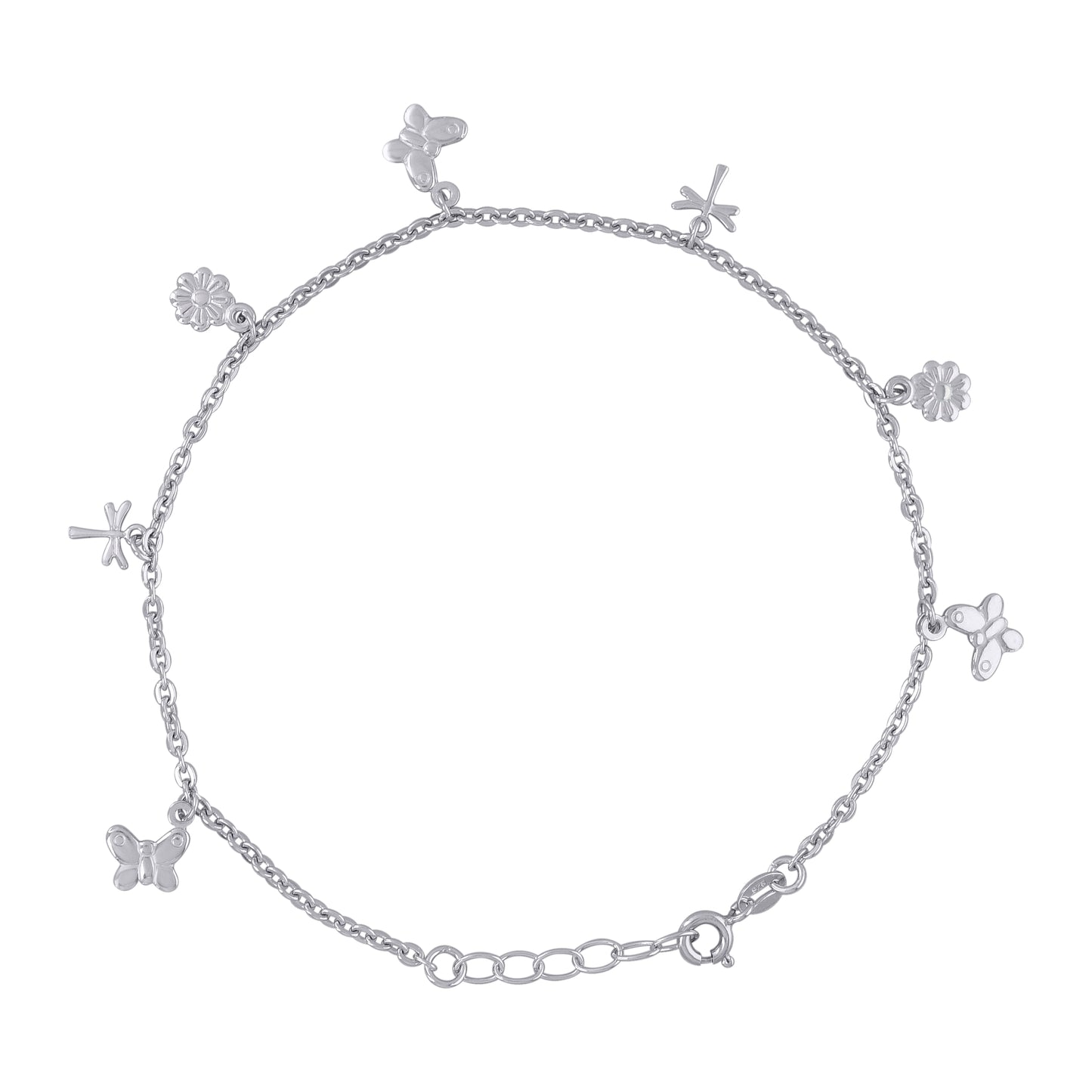925 Sterling Silver Anklet