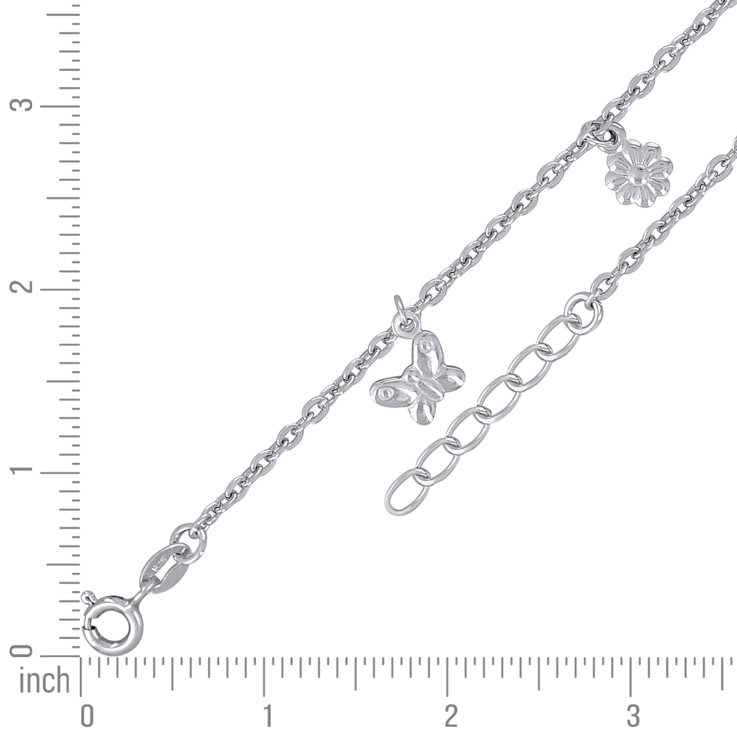 925 Sterling Silver Anklet
