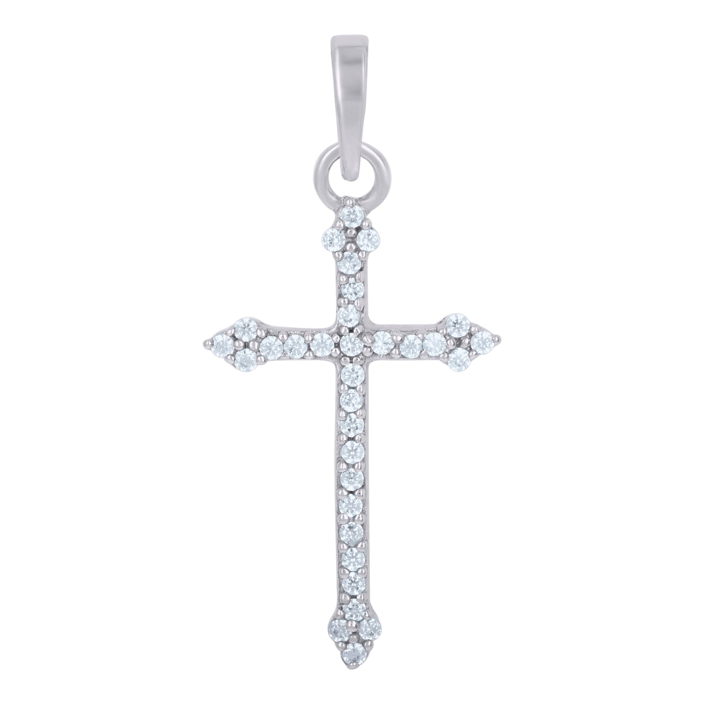 925 Sterling Silver Cz Pendant