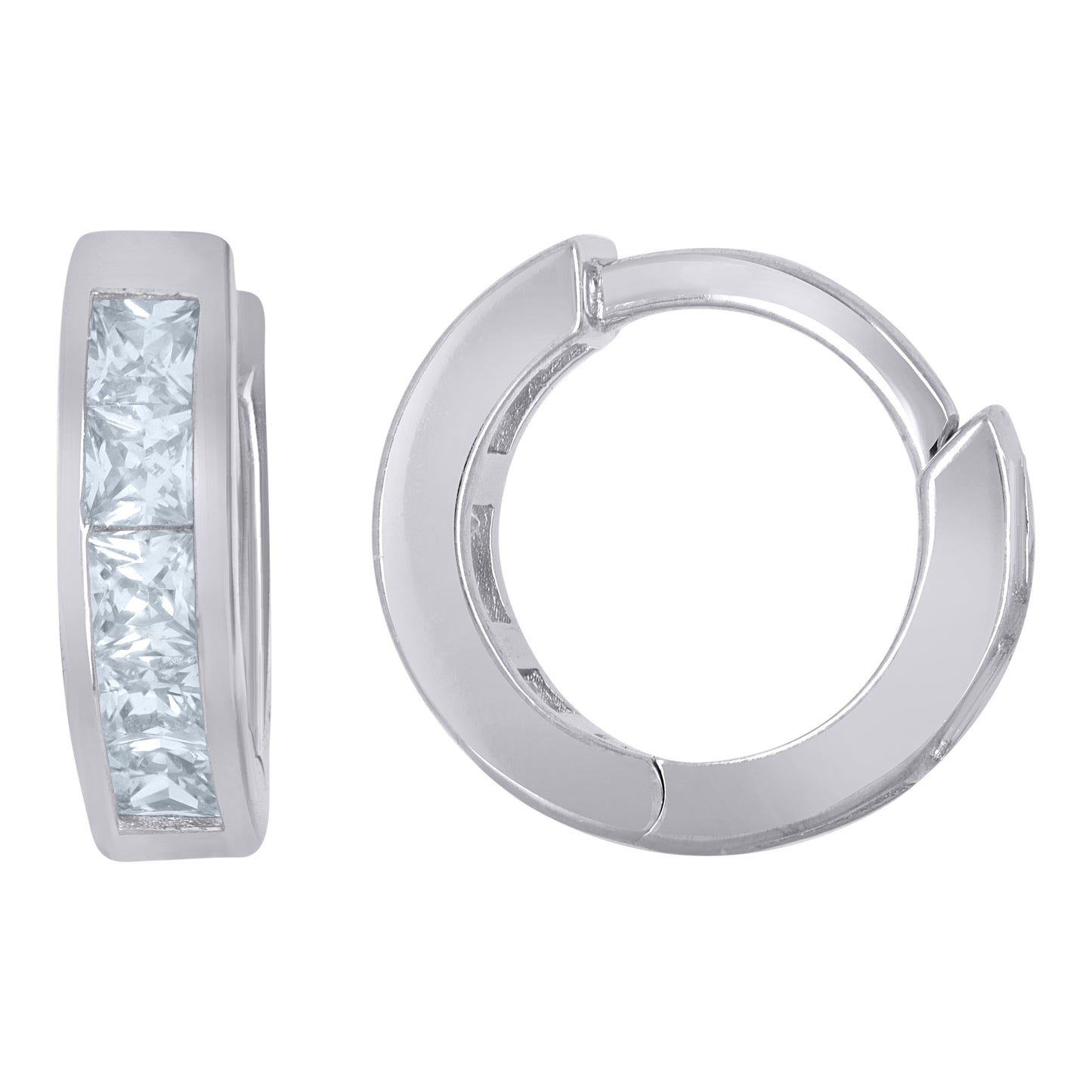 925 Sterling Silver Cz Earrings