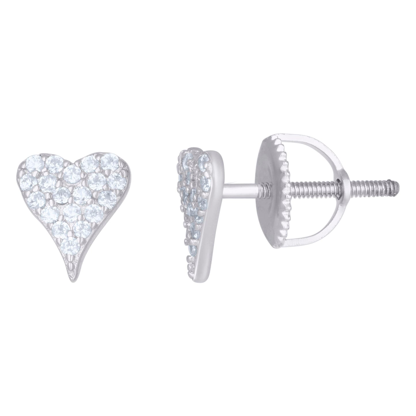 925 Sterling Silver Cz Earrings