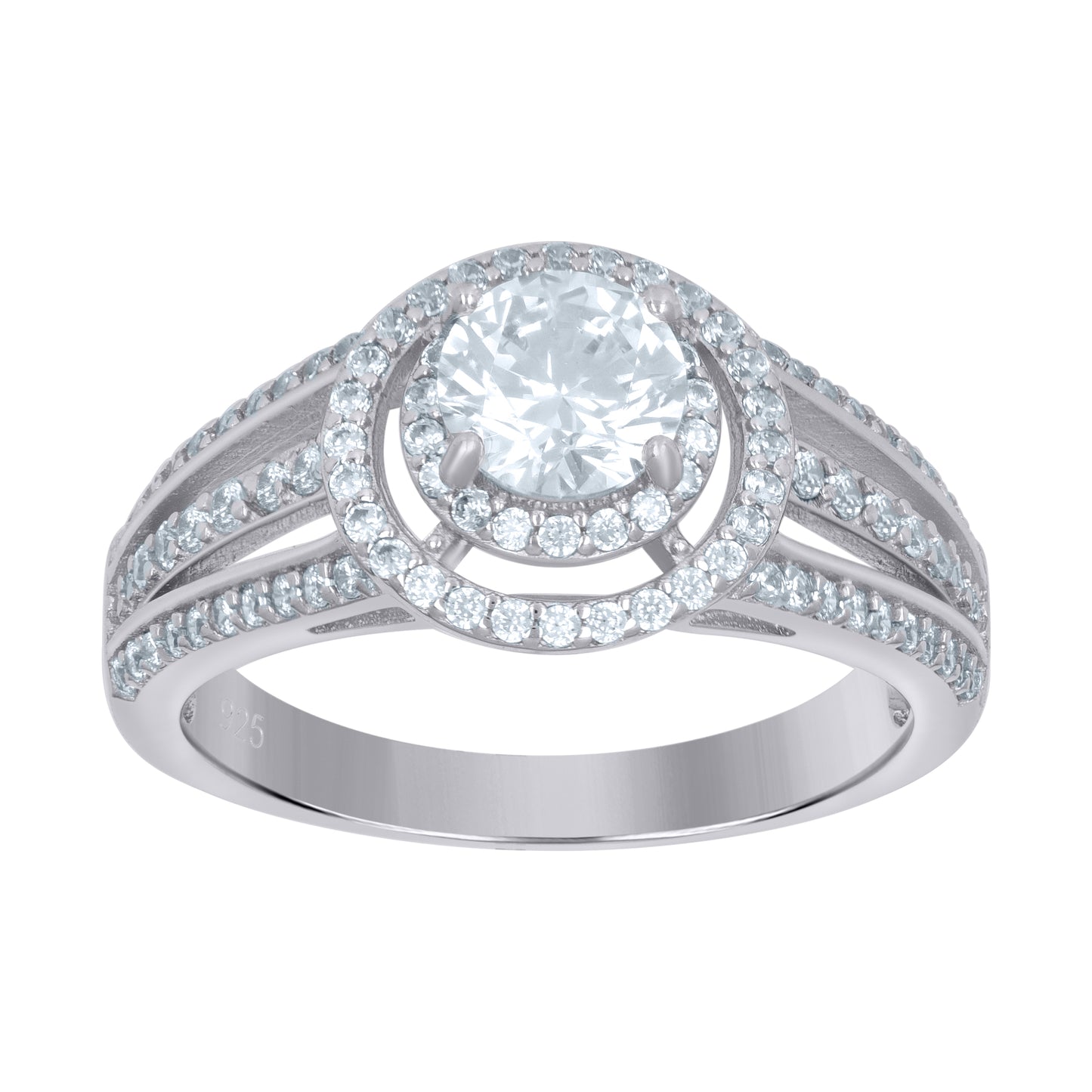 925 Sterling Silver Solitaire Ring S5