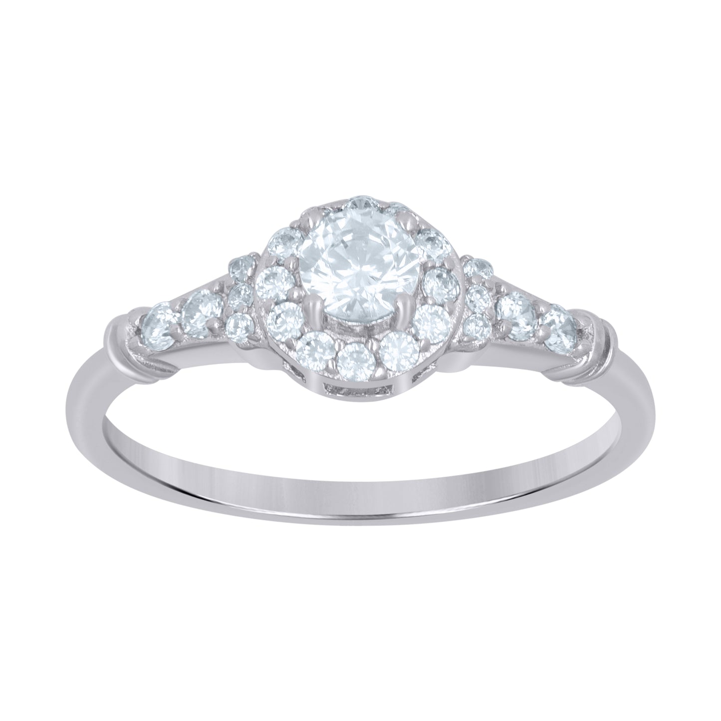 925 Sterling Silver Solitaire Ring S5