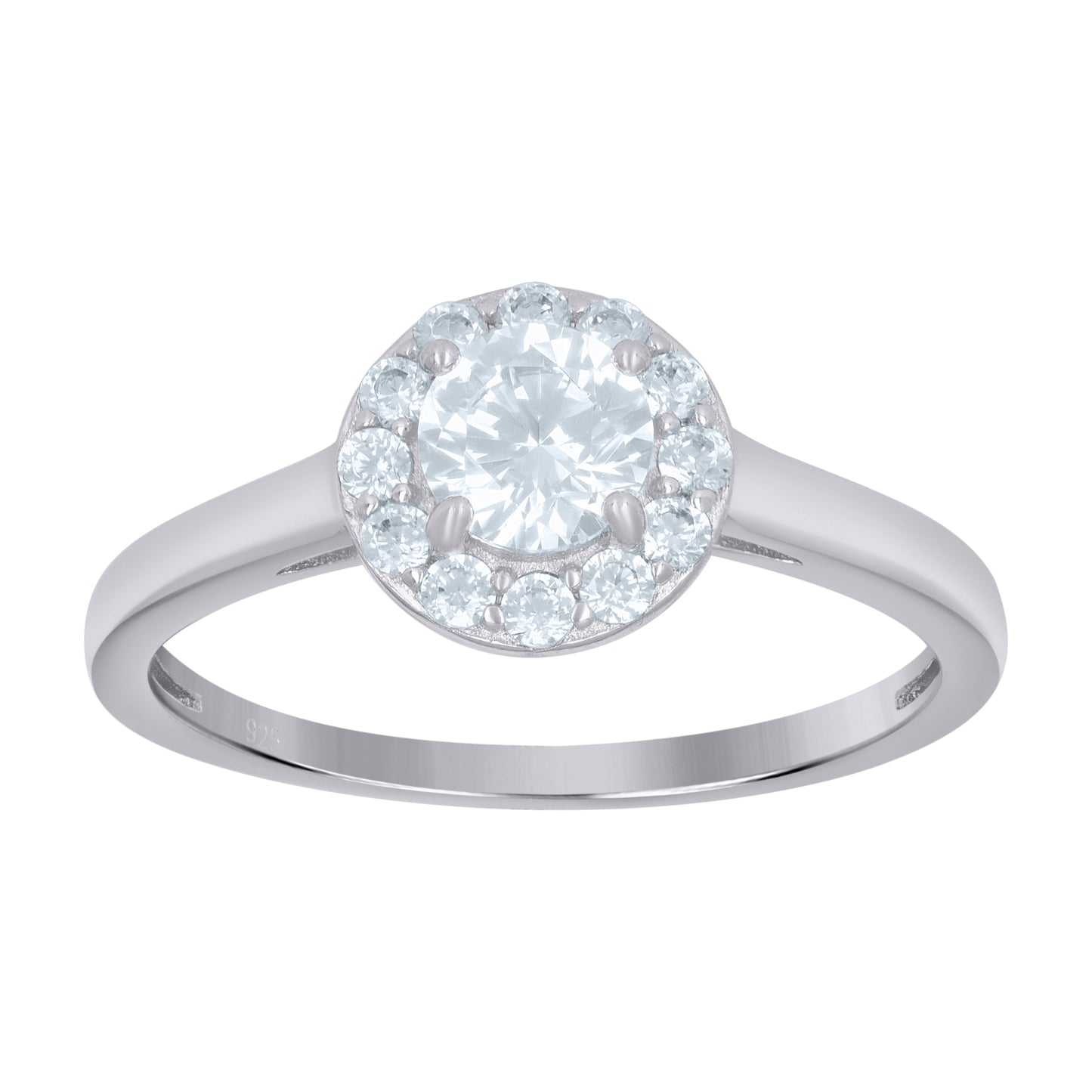 925 Sterling Silver Solitaire Ring S5