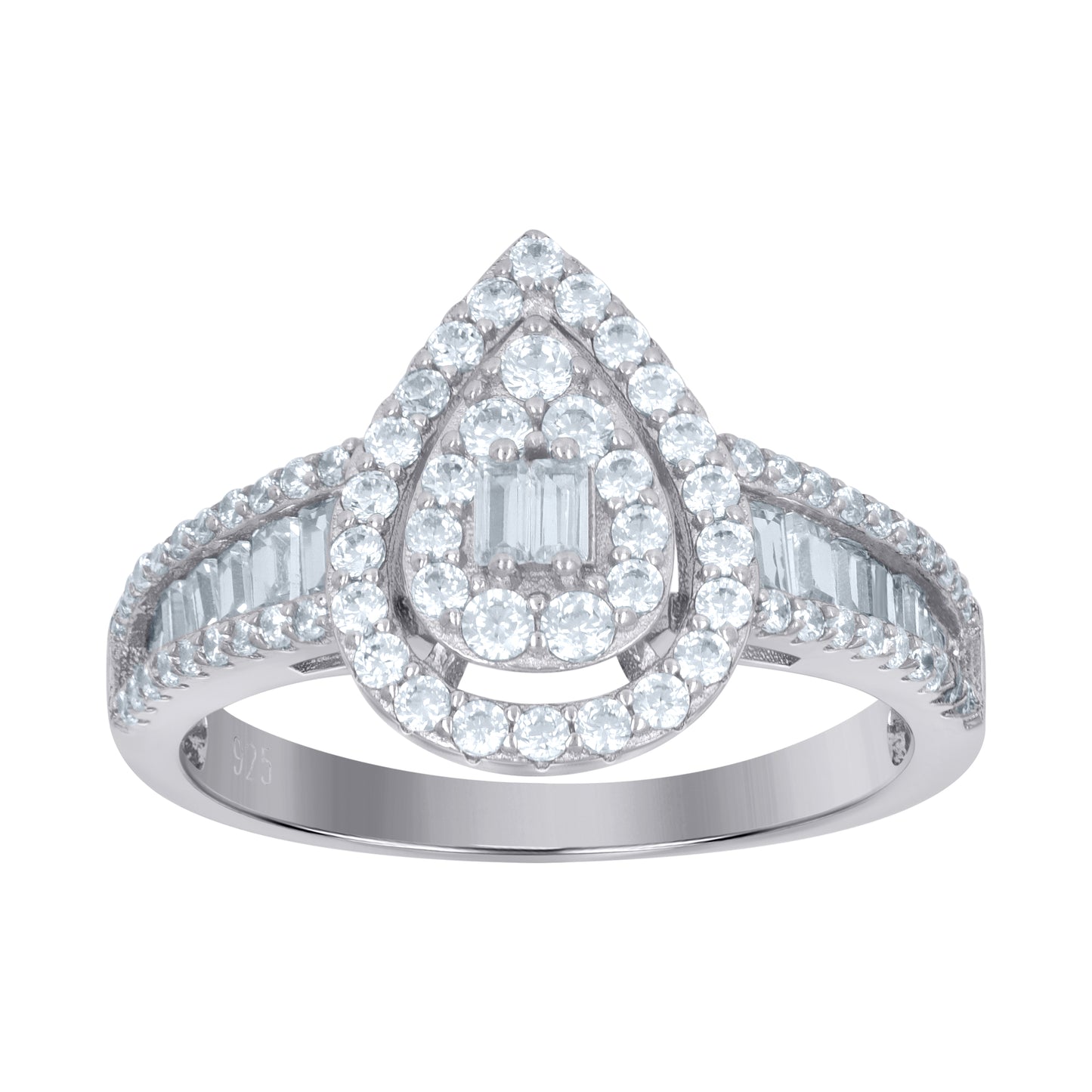 925 Sterling Silver Solitaire Ring S5