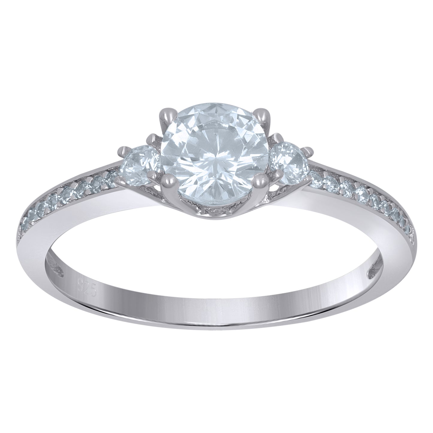 925 Sterling Silver Solitaire Ring S5