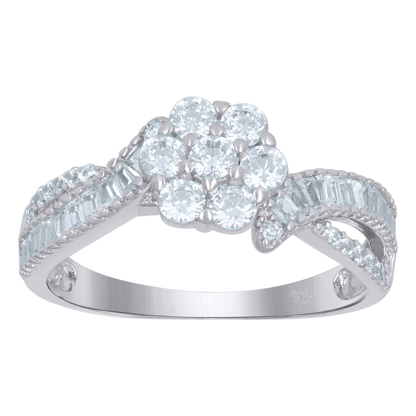 925 Sterling Silver Solitaire Ring S5