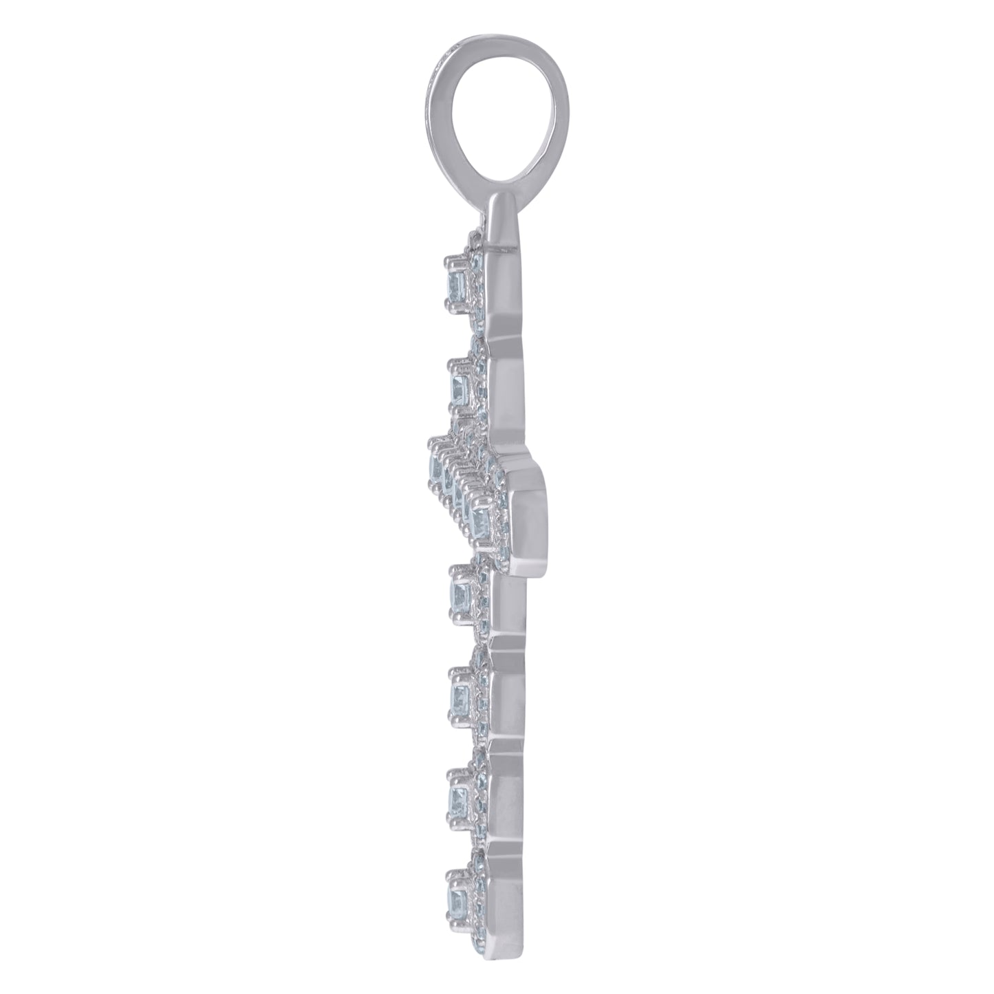 925 Sterling Silver Cz Pendant
