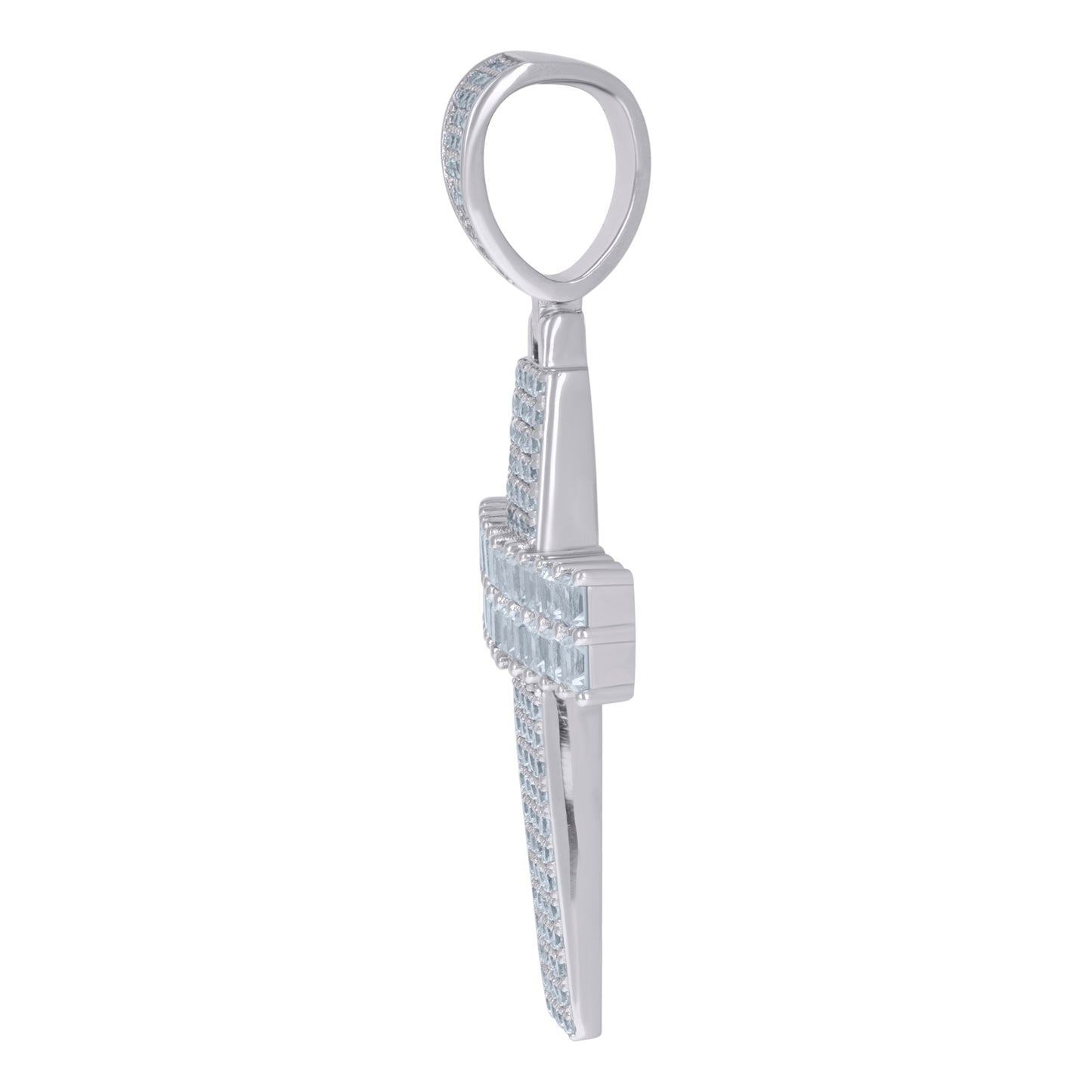 925 Sterling Silver Cz Pendant